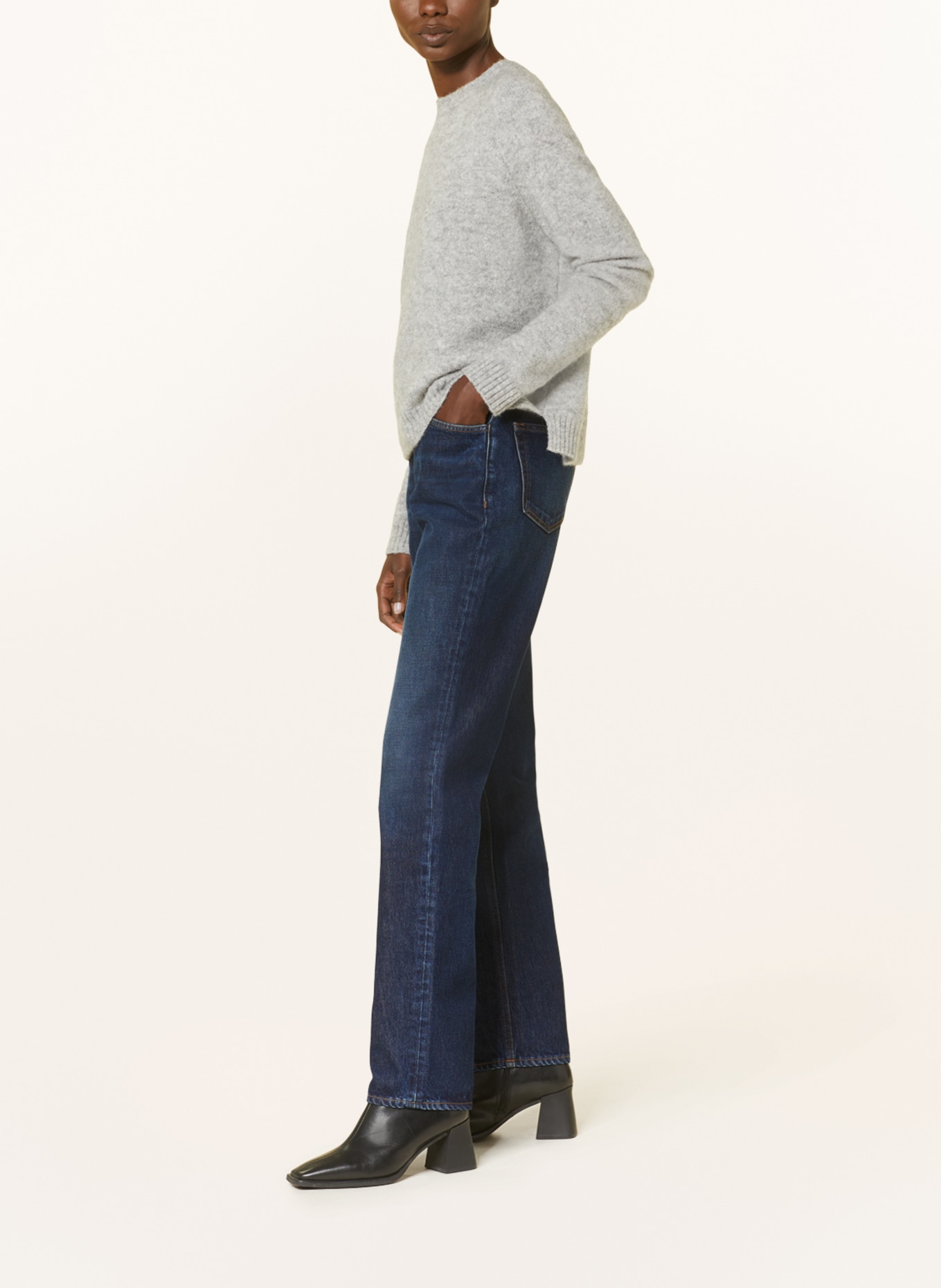 CLOSED Jeans STRAIGHT-X, Color: DBL DARK BLUE (Image 4)