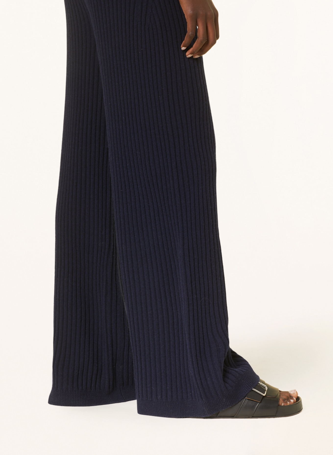 CLOSED Knit trousers, Color: DARK BLUE (Image 5)