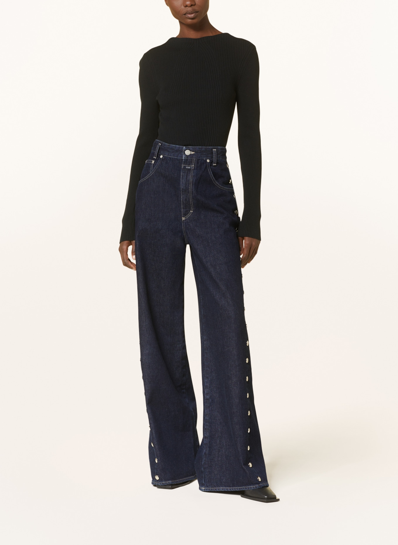 CLOSED Jeans MORUS with rivets, Color: DBL DARK BLUE (Image 2)