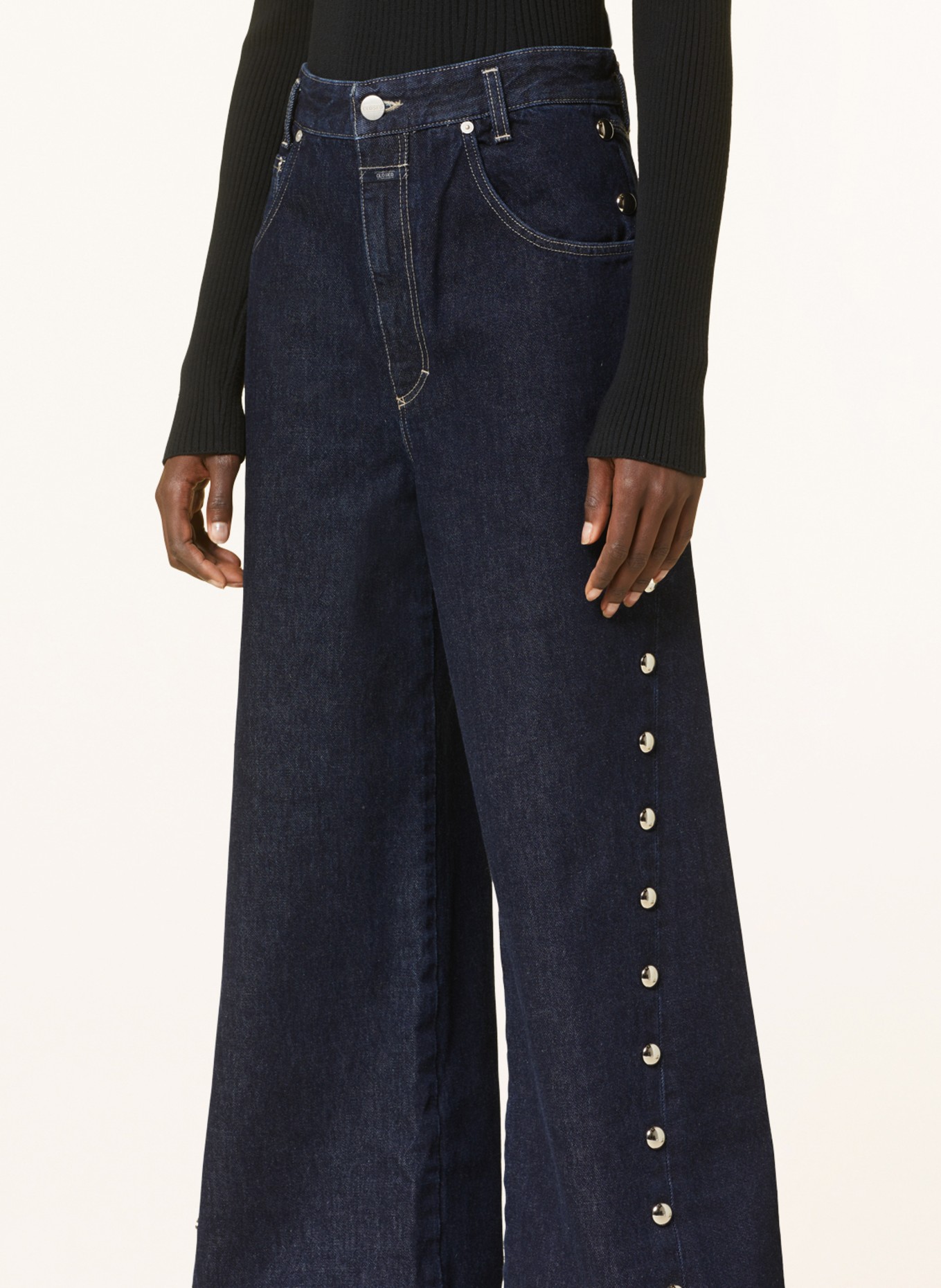 CLOSED Jeans MORUS with rivets, Color: DBL DARK BLUE (Image 5)
