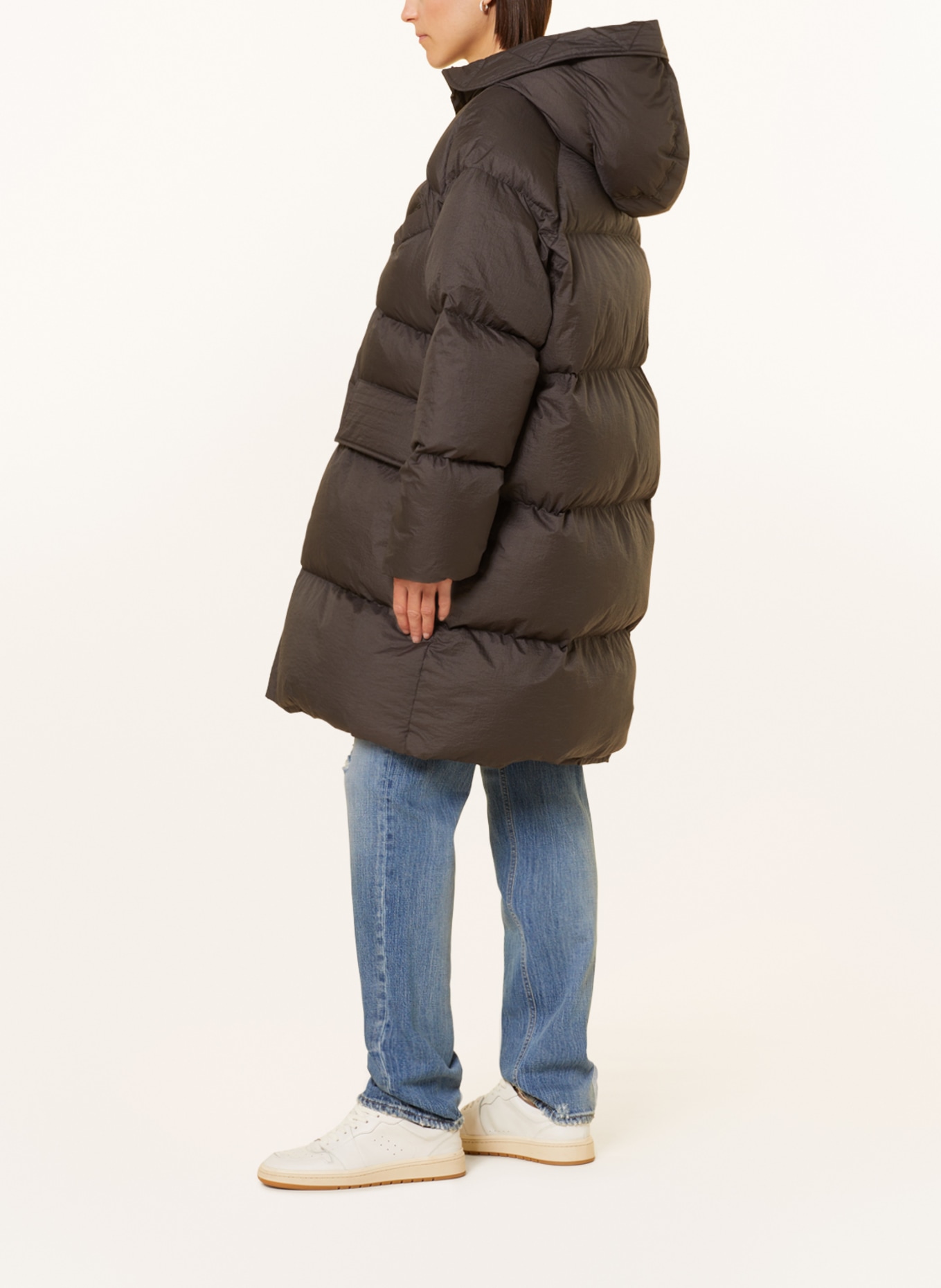 CLOSED Quilted coat, Color: DARK GRAY (Image 4)