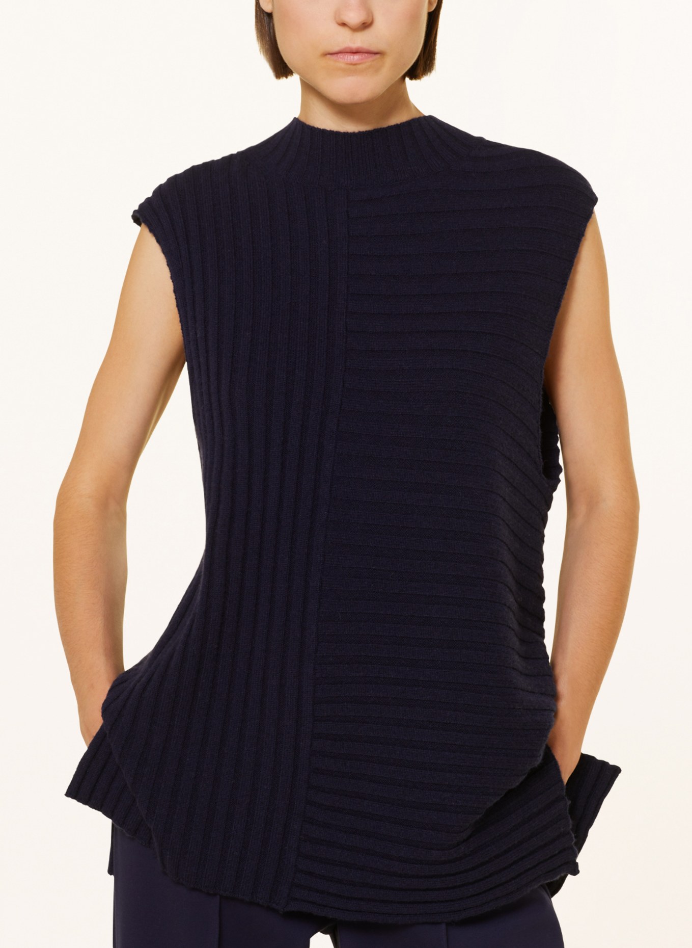 CLOSED Sweater vest, Color: DARK BLUE (Image 4)