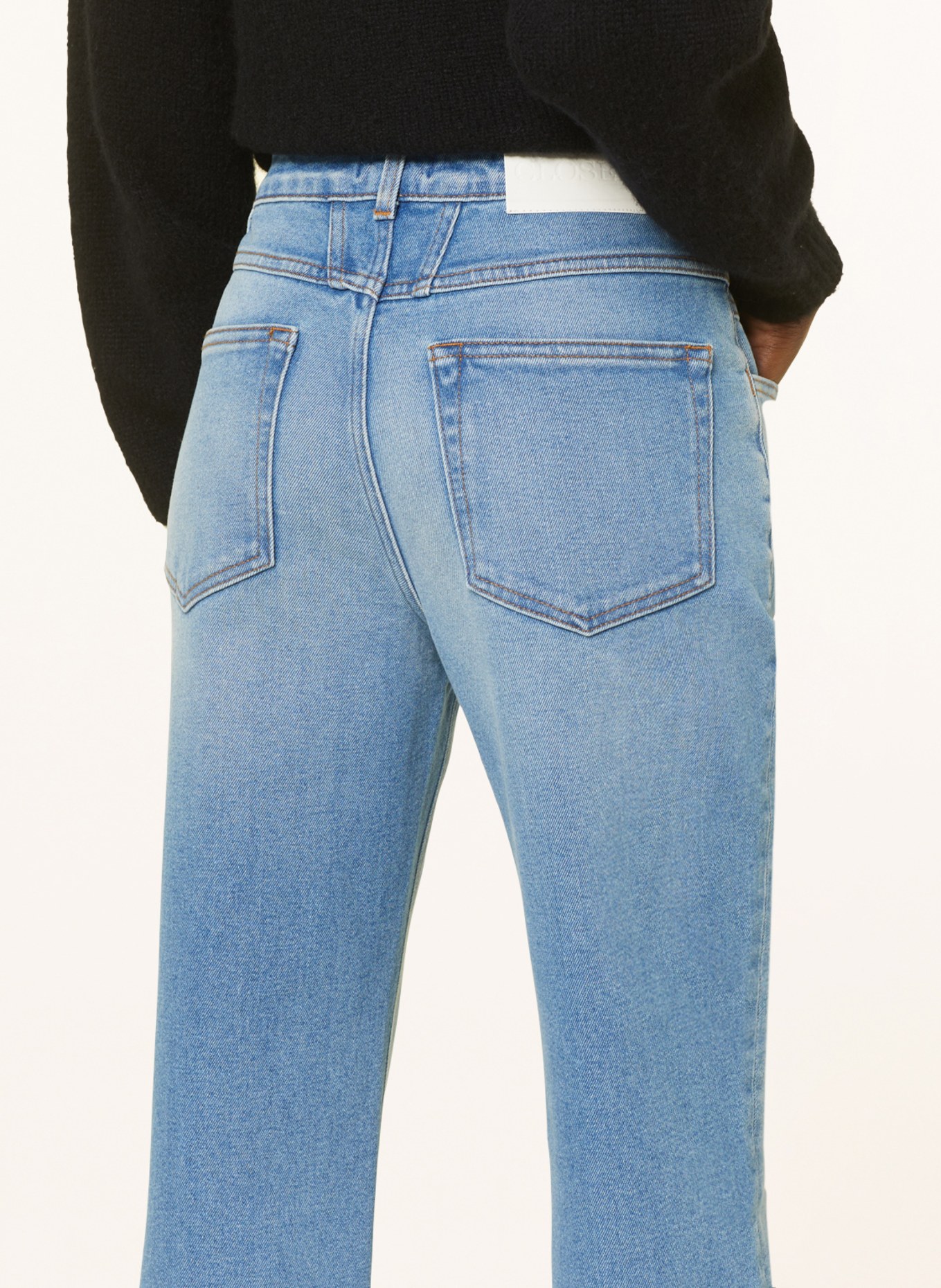CLOSED Straight Jeans STRAIGHT-X, Farbe: MBL MID BLUE (Bild 5)