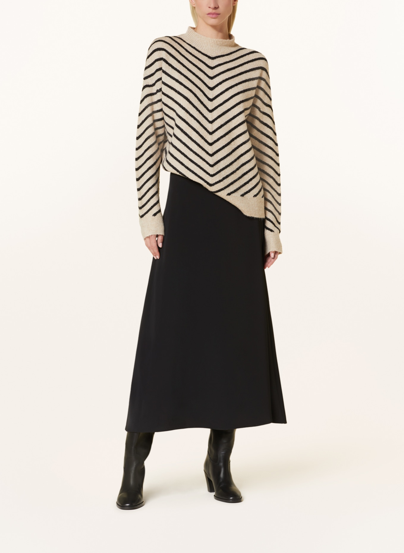 RINO & PELLE Skirt ELIA, Color: BLACK (Image 2)