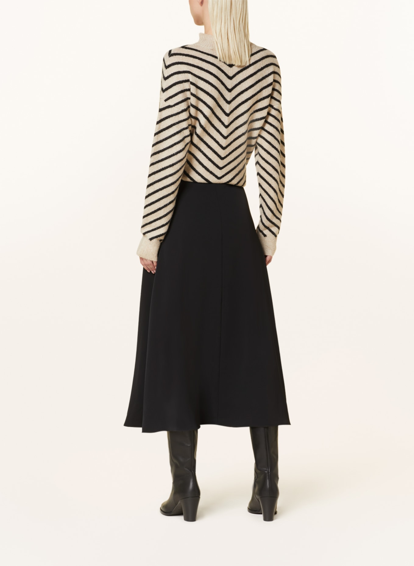 RINO & PELLE Skirt ELIA, Color: BLACK (Image 3)