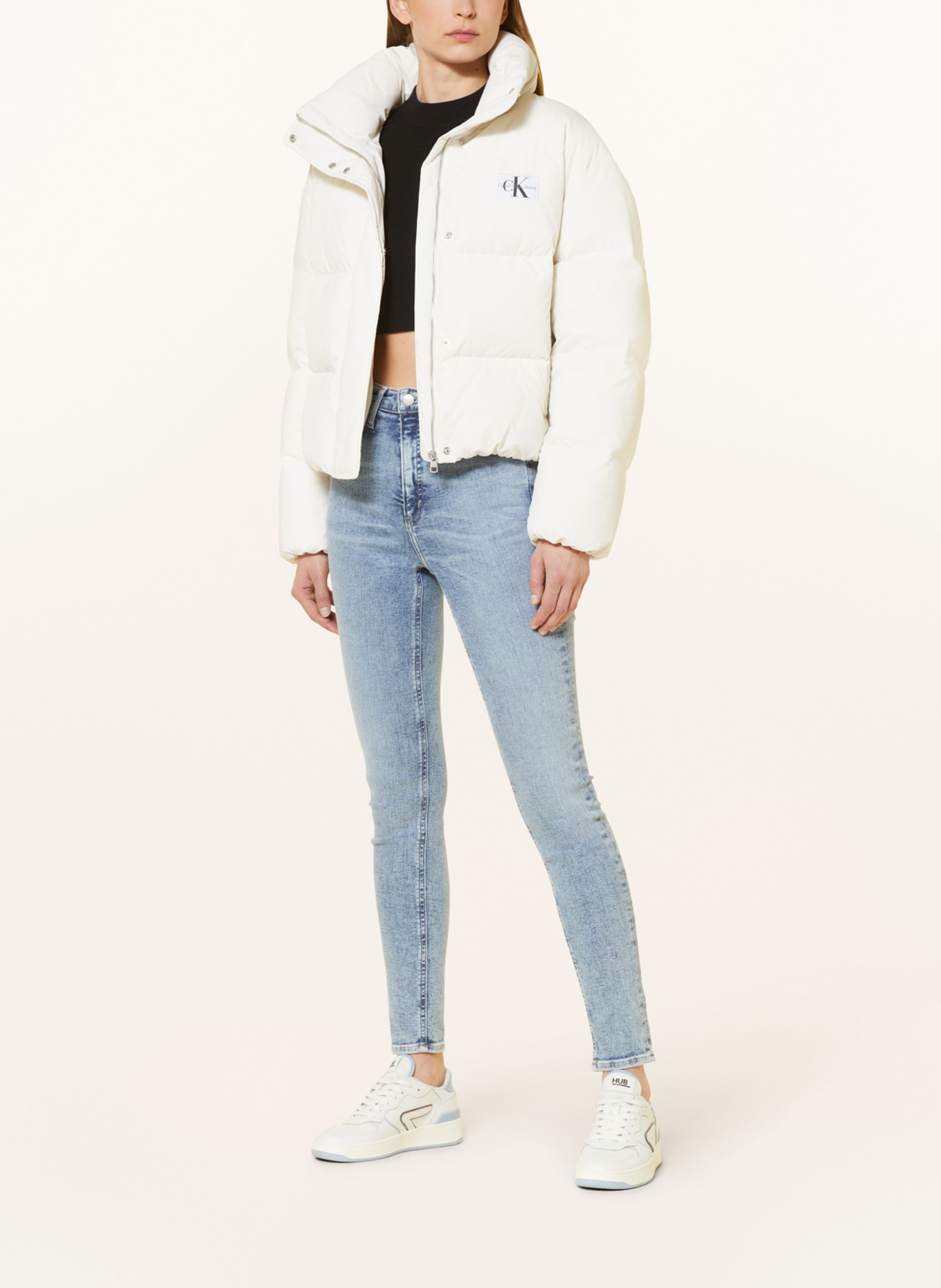 Calvin Klein Jeans Down jacket, Color: ECRU (Image 2)