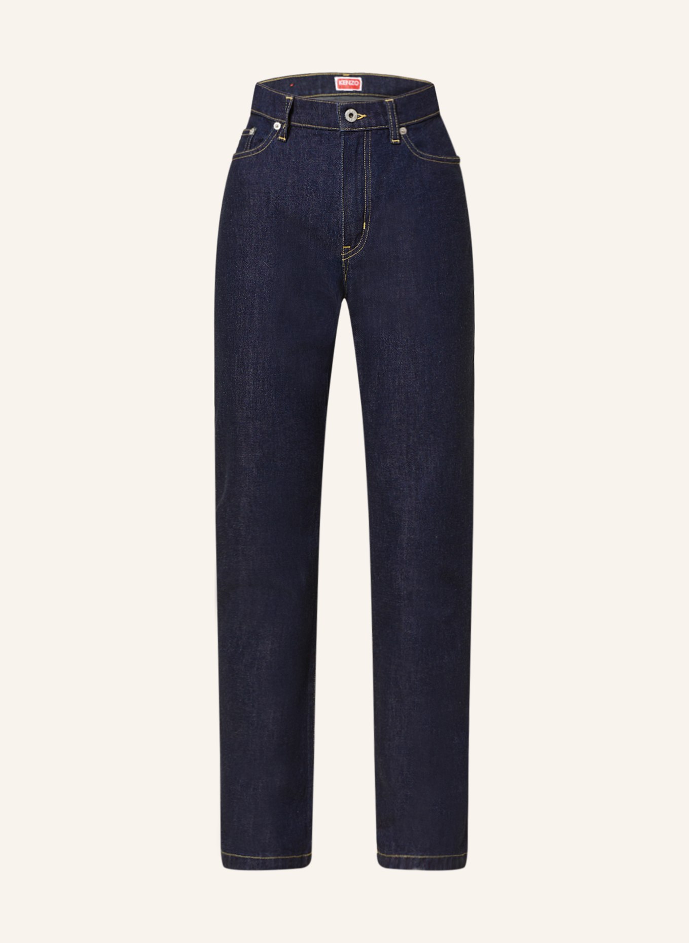 KENZO Straight Jeans ASAGAO, Farbe: DM RINSE BLUE DENIM (Bild 1)