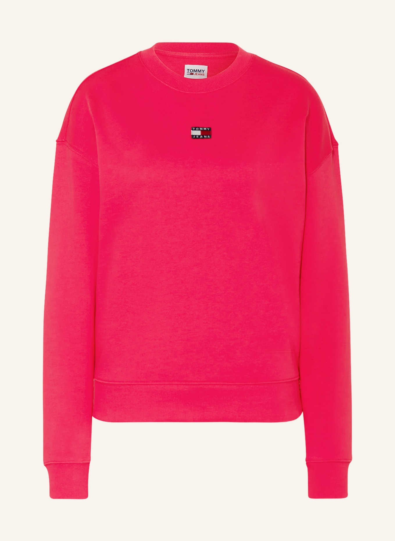 TOMMY JEANS Sweatshirt, Color: NEON PINK (Image 1)