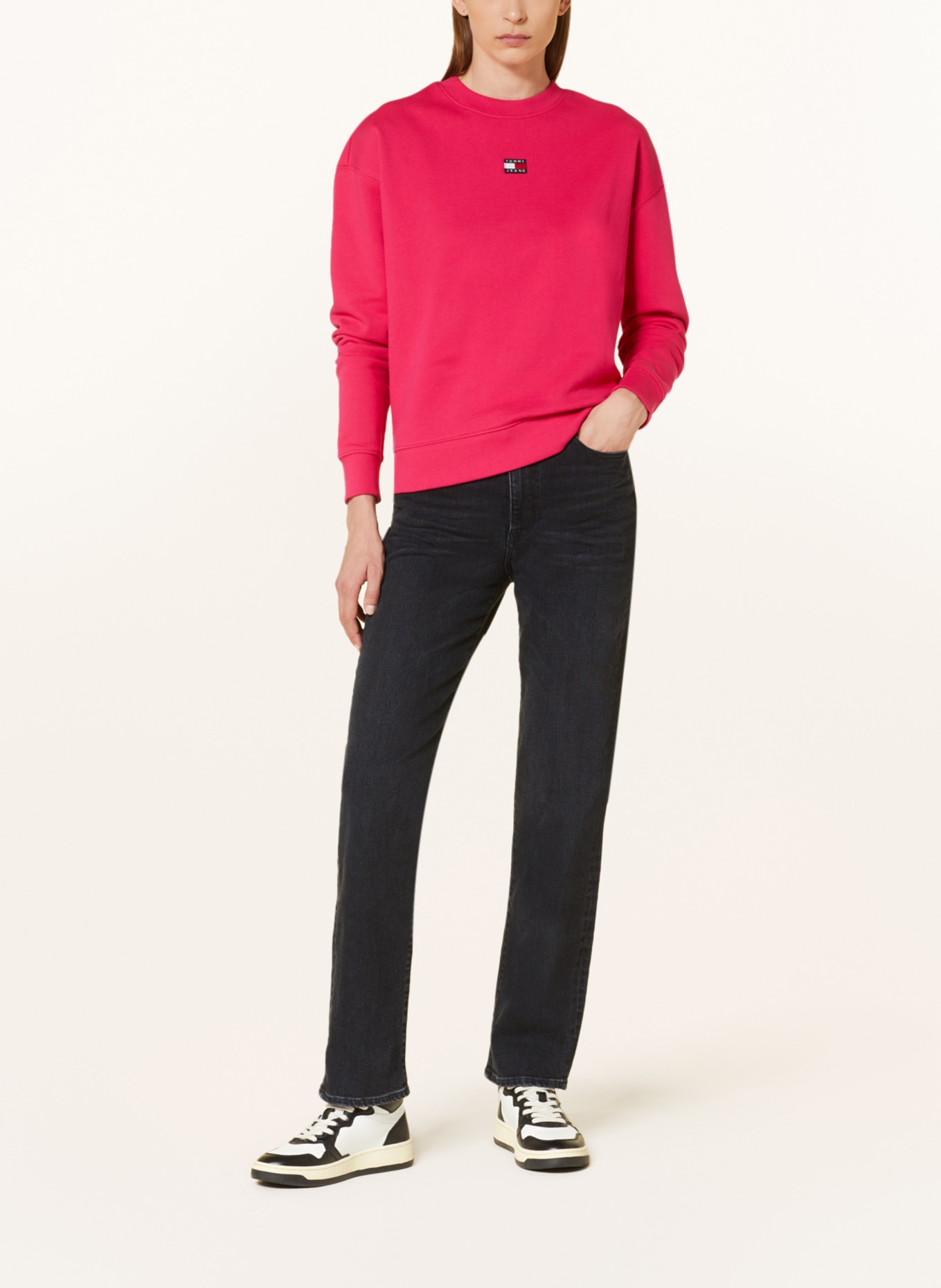 TOMMY JEANS Sweatshirt, Color: NEON PINK (Image 2)