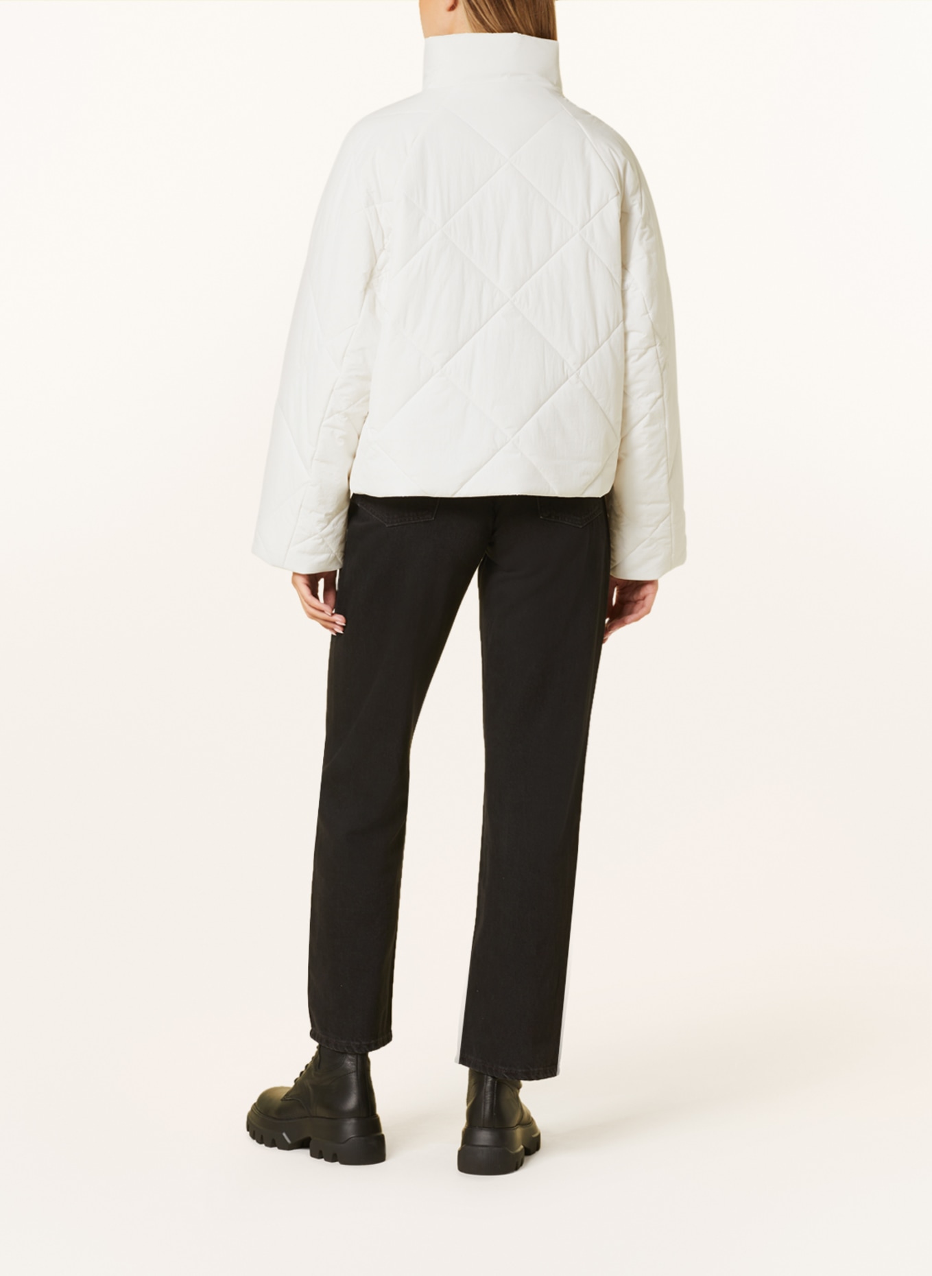 TOMMY JEANS Quilted jacket, Color: WHITE (Image 3)