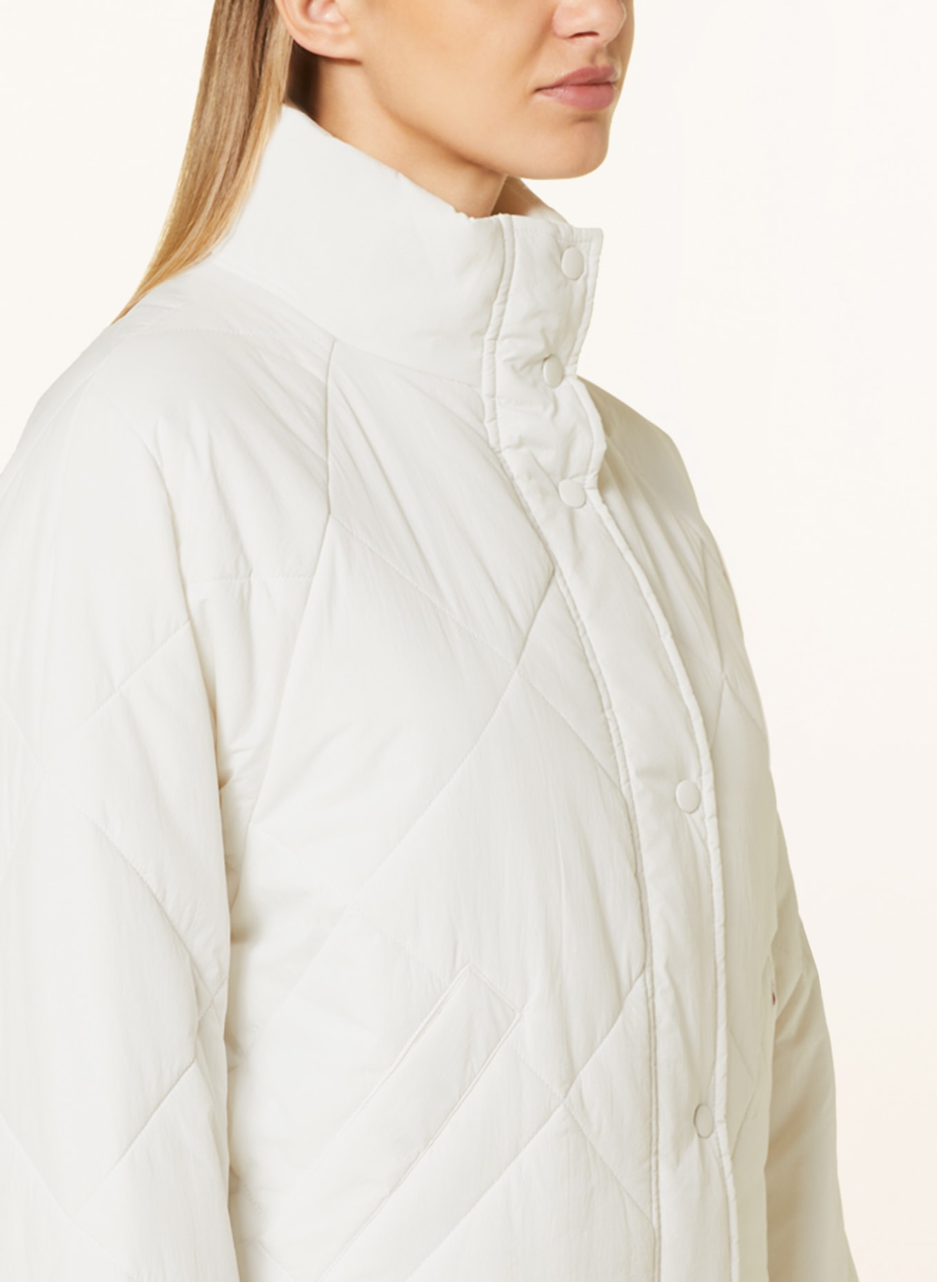 TOMMY JEANS Quilted jacket, Color: WHITE (Image 4)