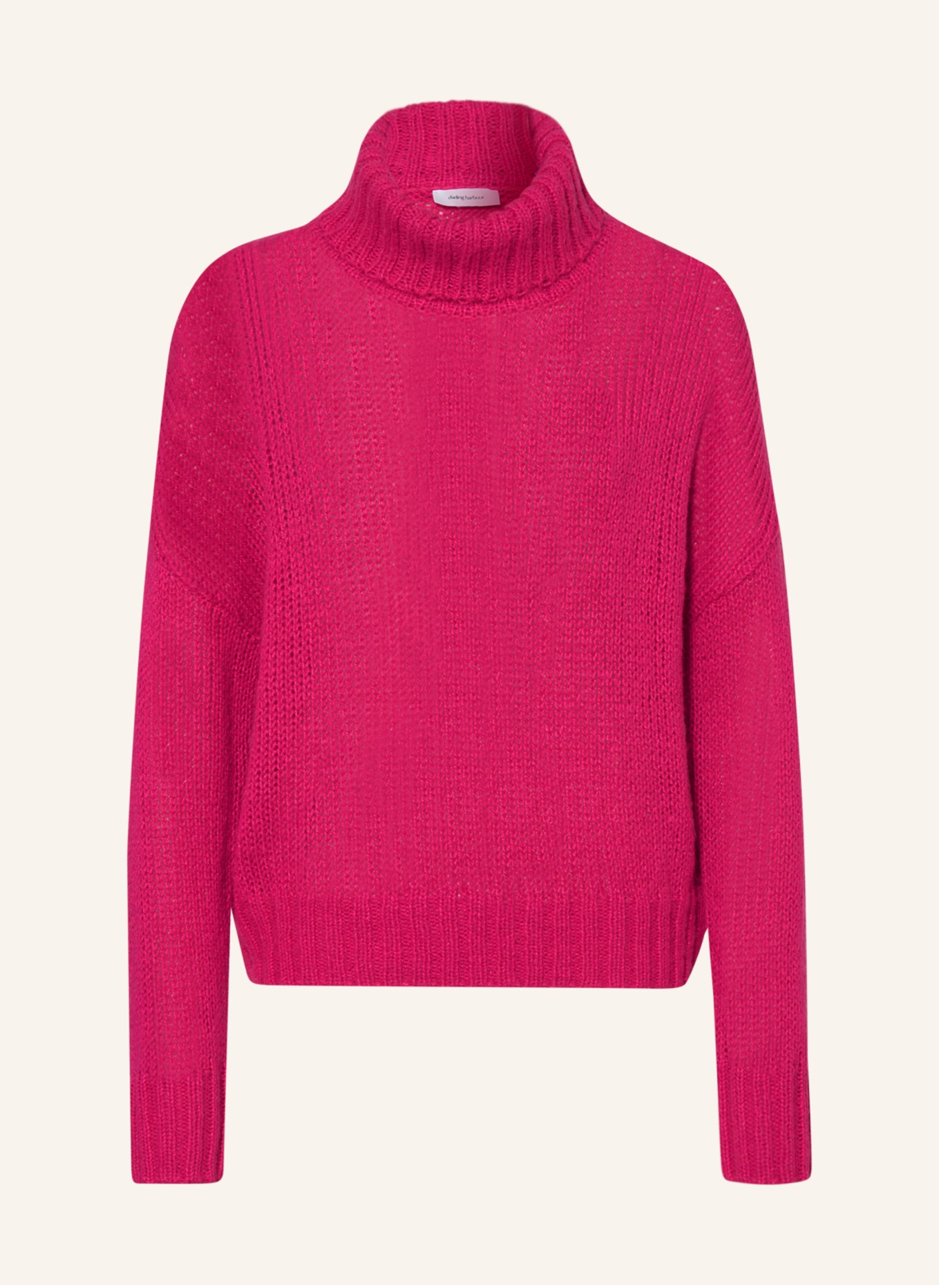 darling harbour Turtleneck sweater, Color: PINK (Image 1)