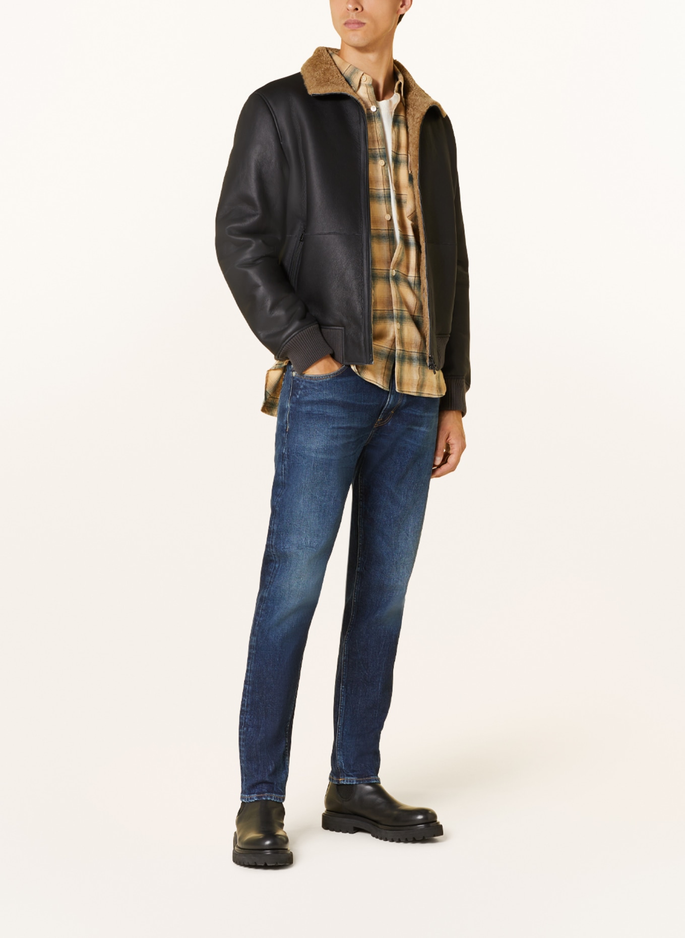 CLOSED Jeans COOPER tapered fit, Color: DBL DARK BLUE (Image 2)