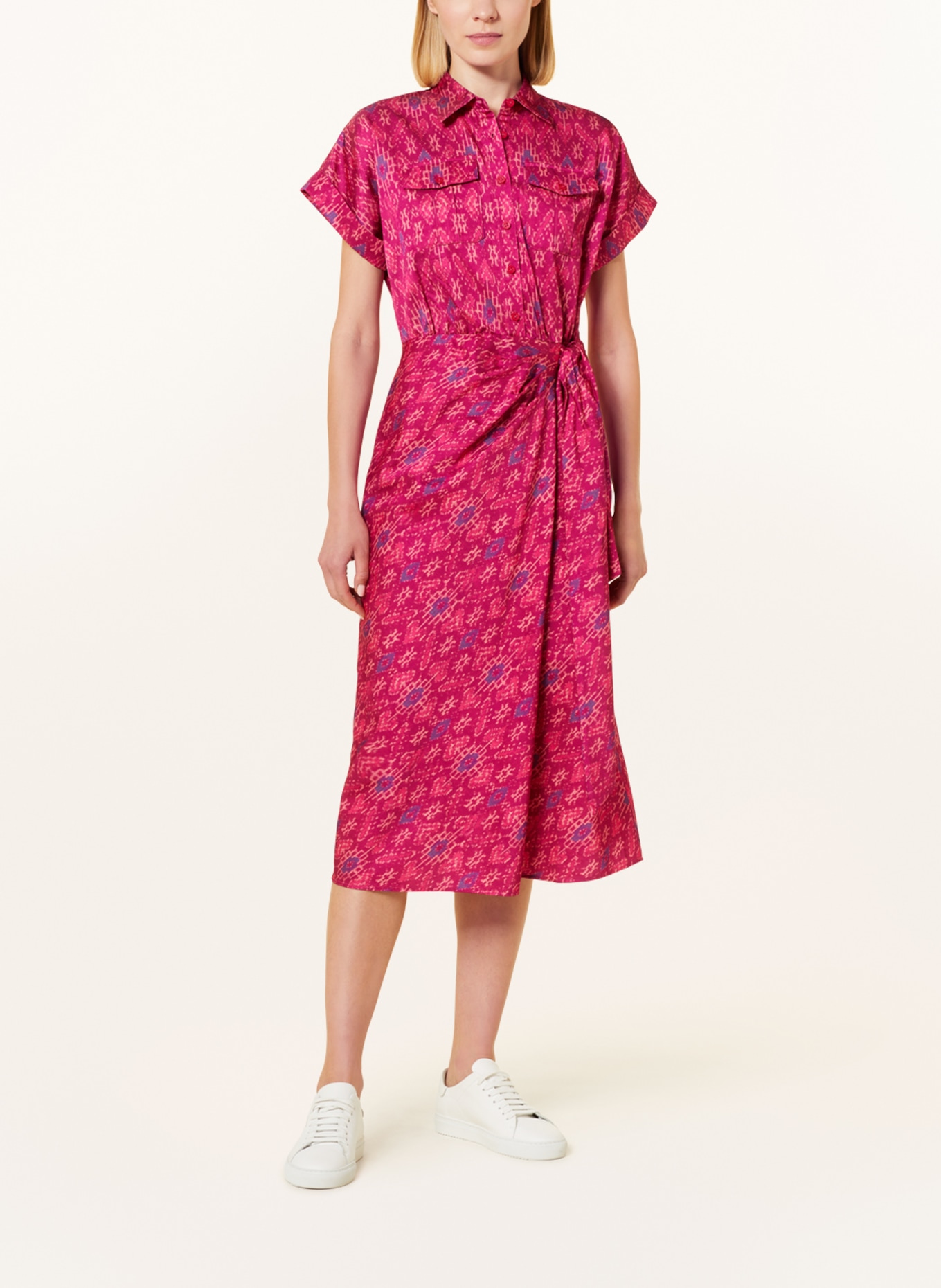 LAUREN RALPH LAUREN Kleid, Farbe: PINK/ HELLBLAU/ HELLORANGE (Bild 2)