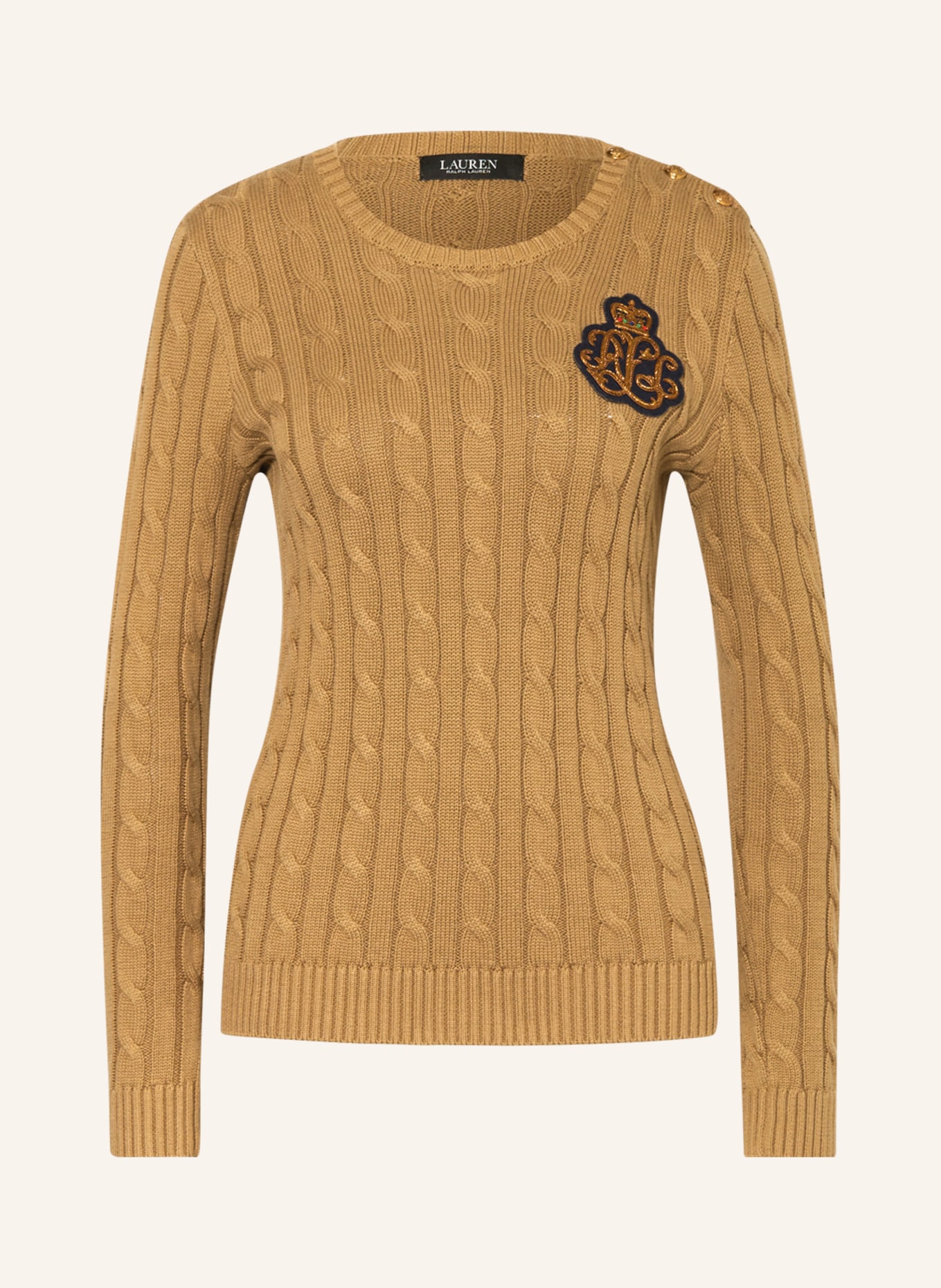 LAUREN RALPH LAUREN Sweater, Color: BROWN (Image 1)