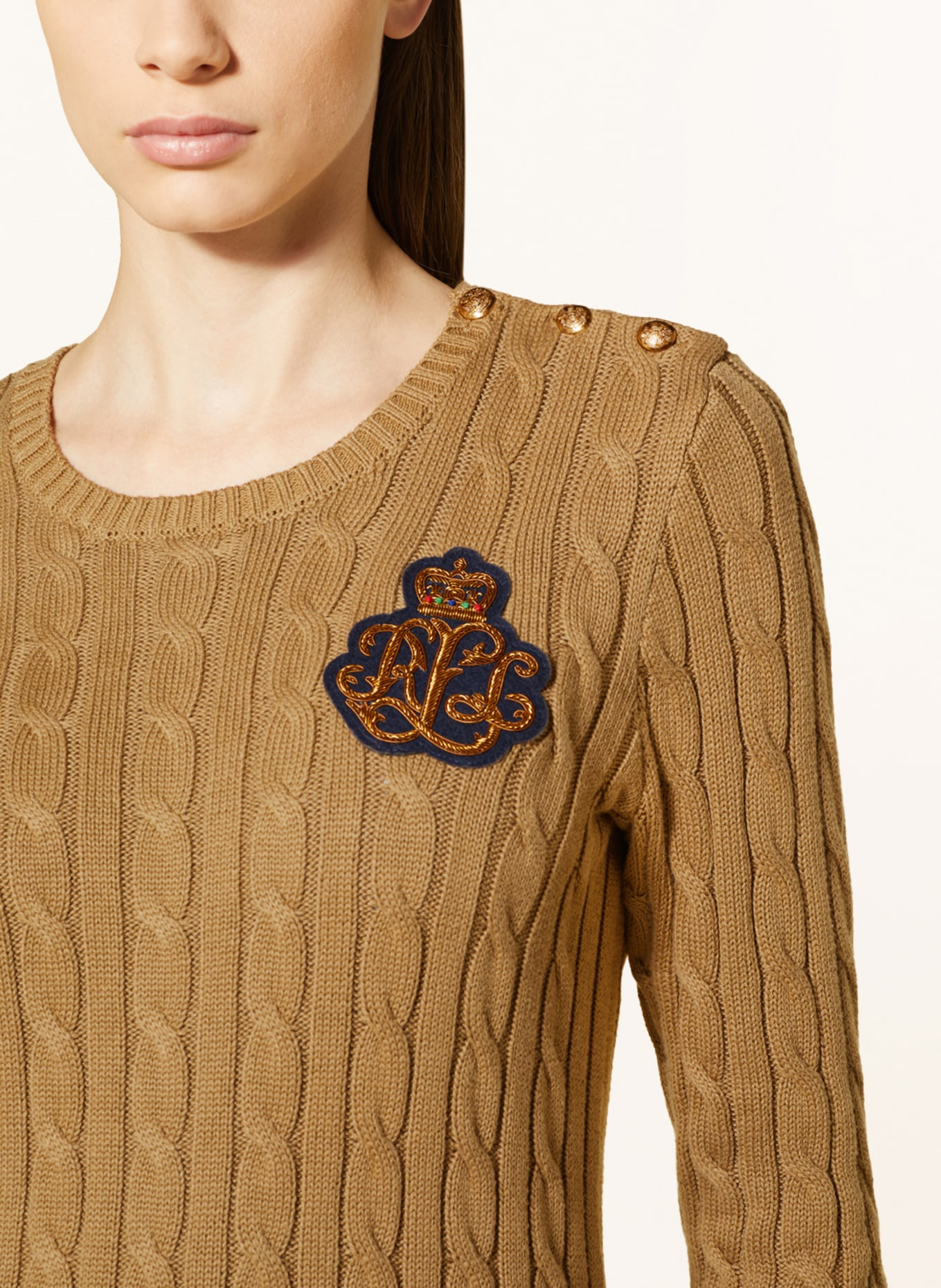 LAUREN RALPH LAUREN Sweater, Color: BROWN (Image 4)