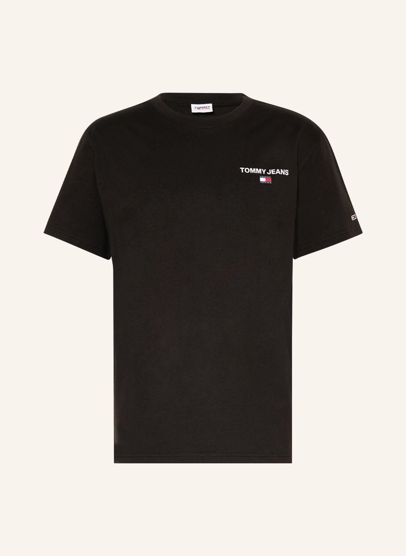 TOMMY JEANS T shirt in black