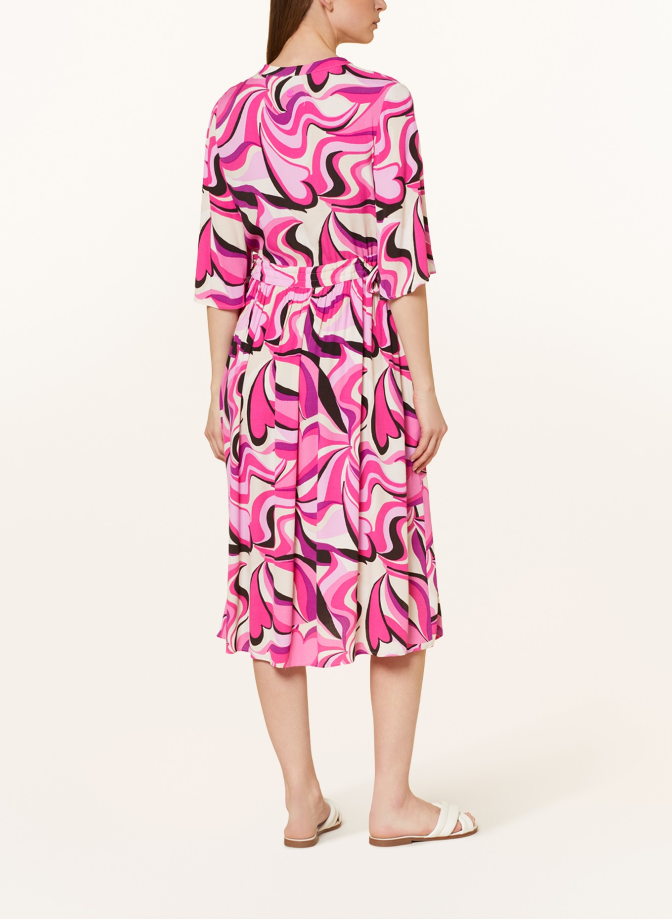 LIEBLINGSSTÜCK Dress RUJEL, Color: NEON PINK/ BEIGE/ PURPLE (Image 3)