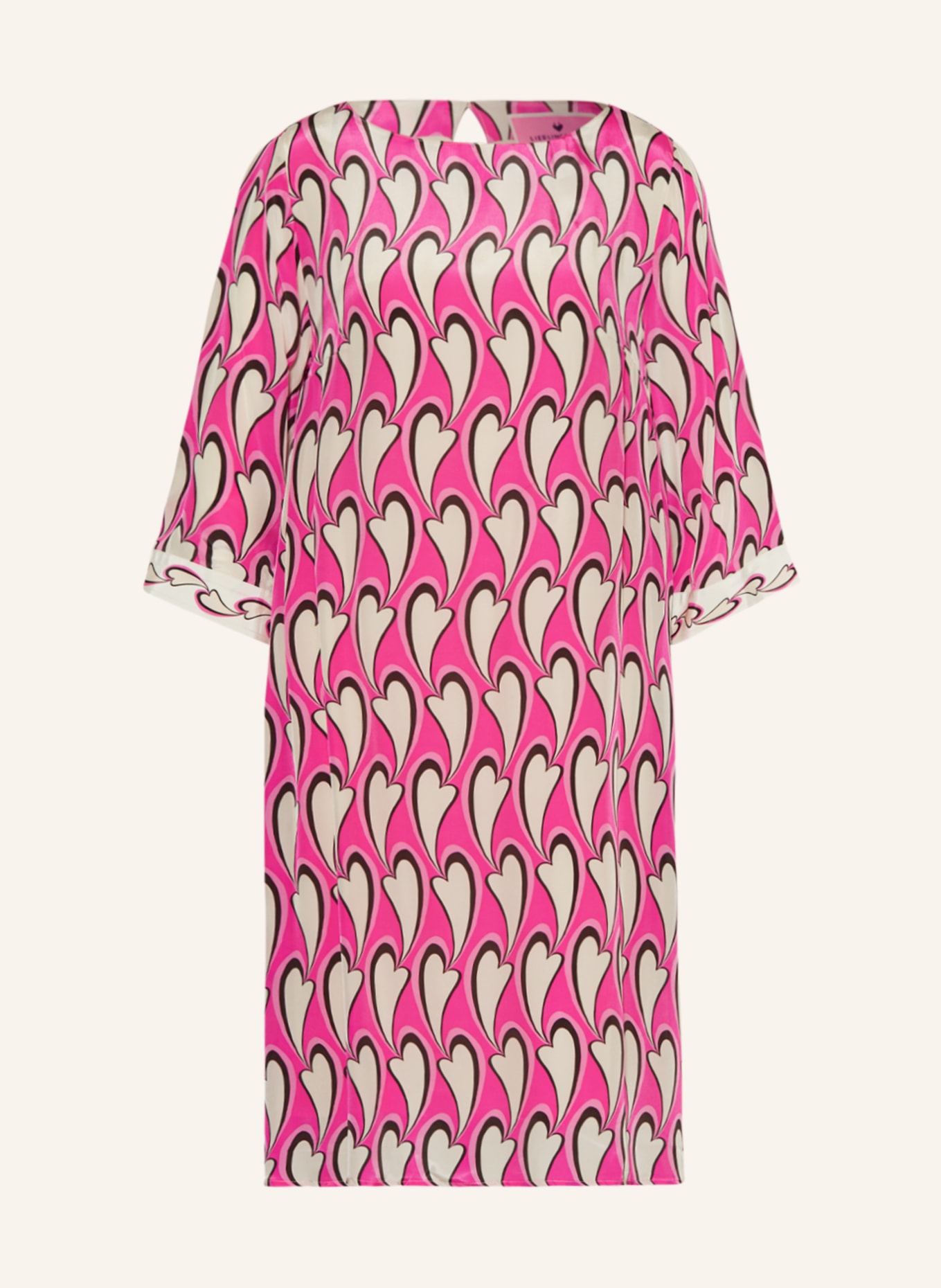 LIEBLINGSSTÜCK Dress RACHIDAL, Color: PINK/ BEIGE/ BLACK (Image 1)