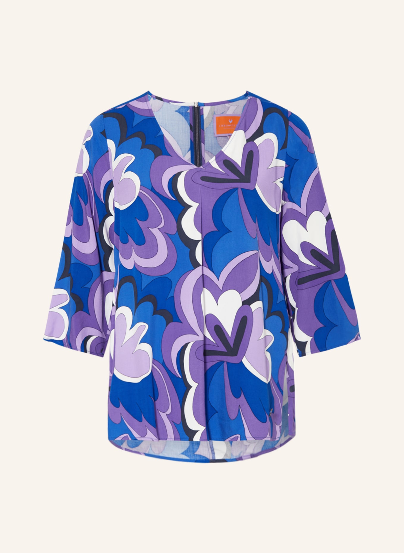 LIEBLINGSSTÜCK Shirt blouse RYANDYL, Color: BLUE/ PURPLE/ LIGHT PURPLE (Image 1)