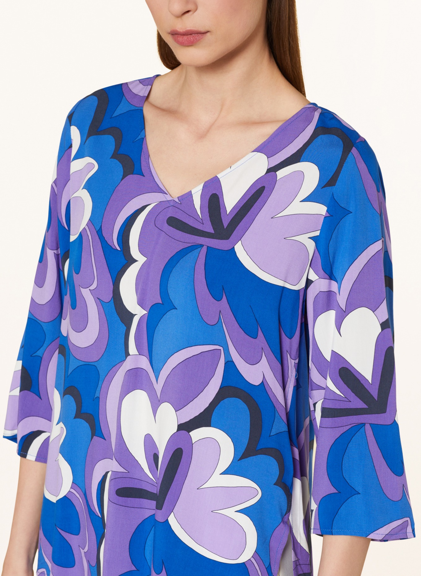LIEBLINGSSTÜCK Shirt blouse RYANDYL, Color: BLUE/ PURPLE/ LIGHT PURPLE (Image 4)