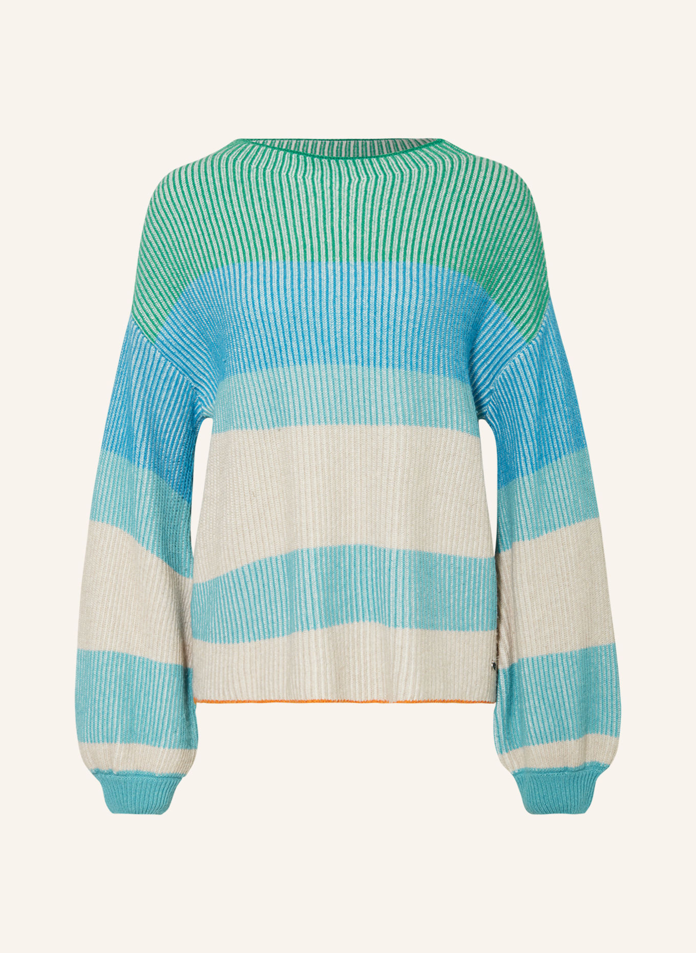 LIEBLINGSSTÜCK Sweater BRUNETAL, Color: LIGHT BLUE/ LIGHT GREEN/ BEIGE (Image 1)