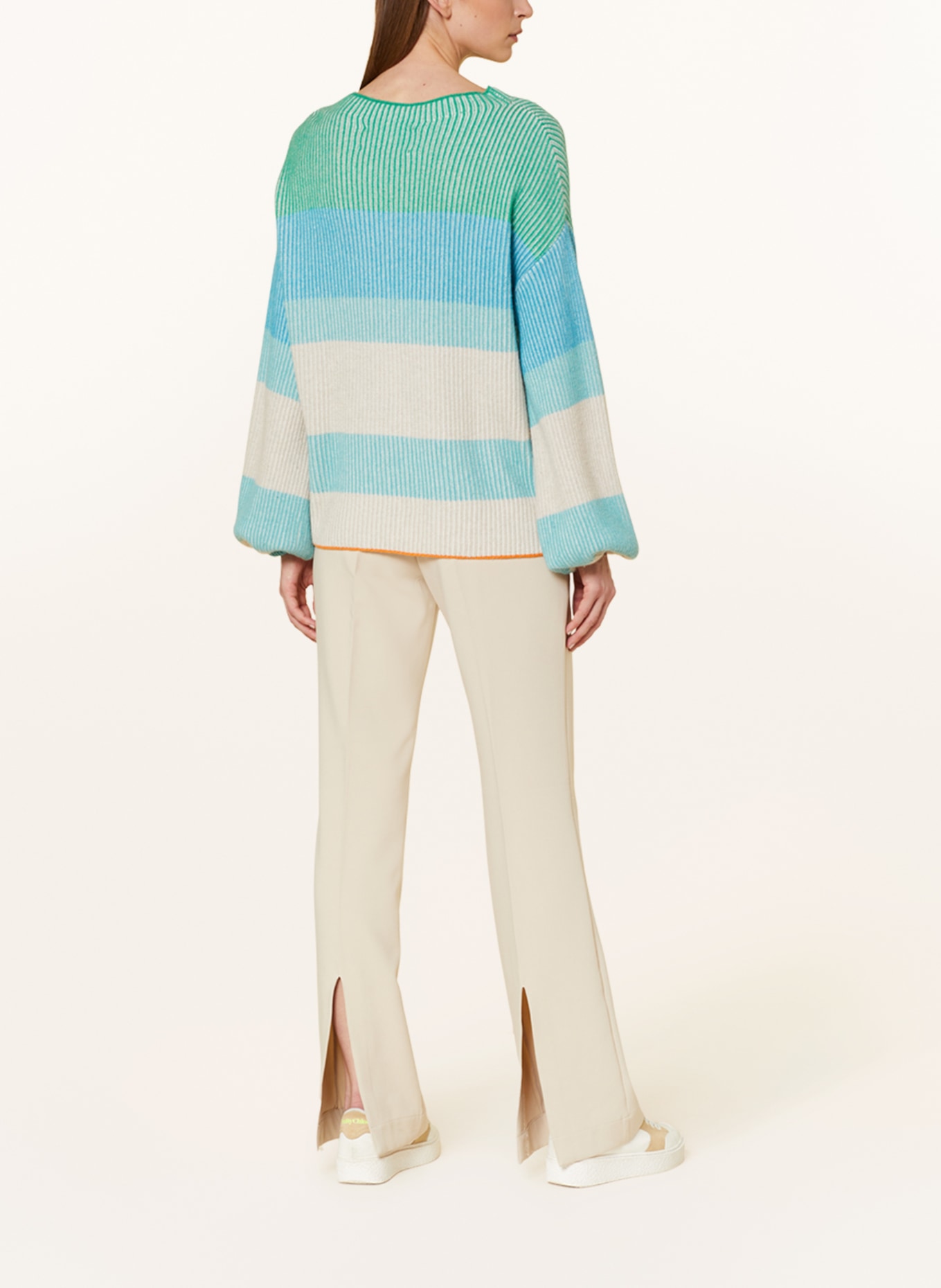 LIEBLINGSSTÜCK Sweater BRUNETAL, Color: LIGHT BLUE/ LIGHT GREEN/ BEIGE (Image 3)