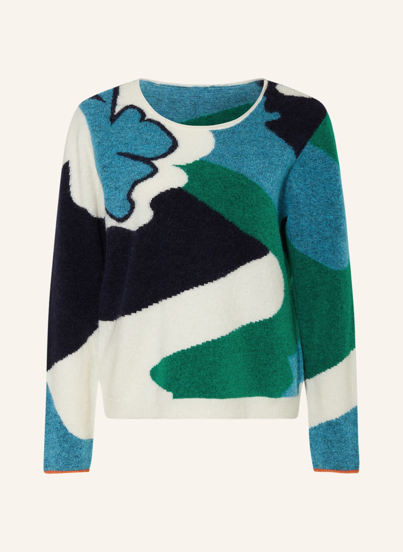 LIEBLINGSSTÜCK Sweater KAELYNL, Color: DARK BLUE/ TEAL/ GREEN (Image 1)