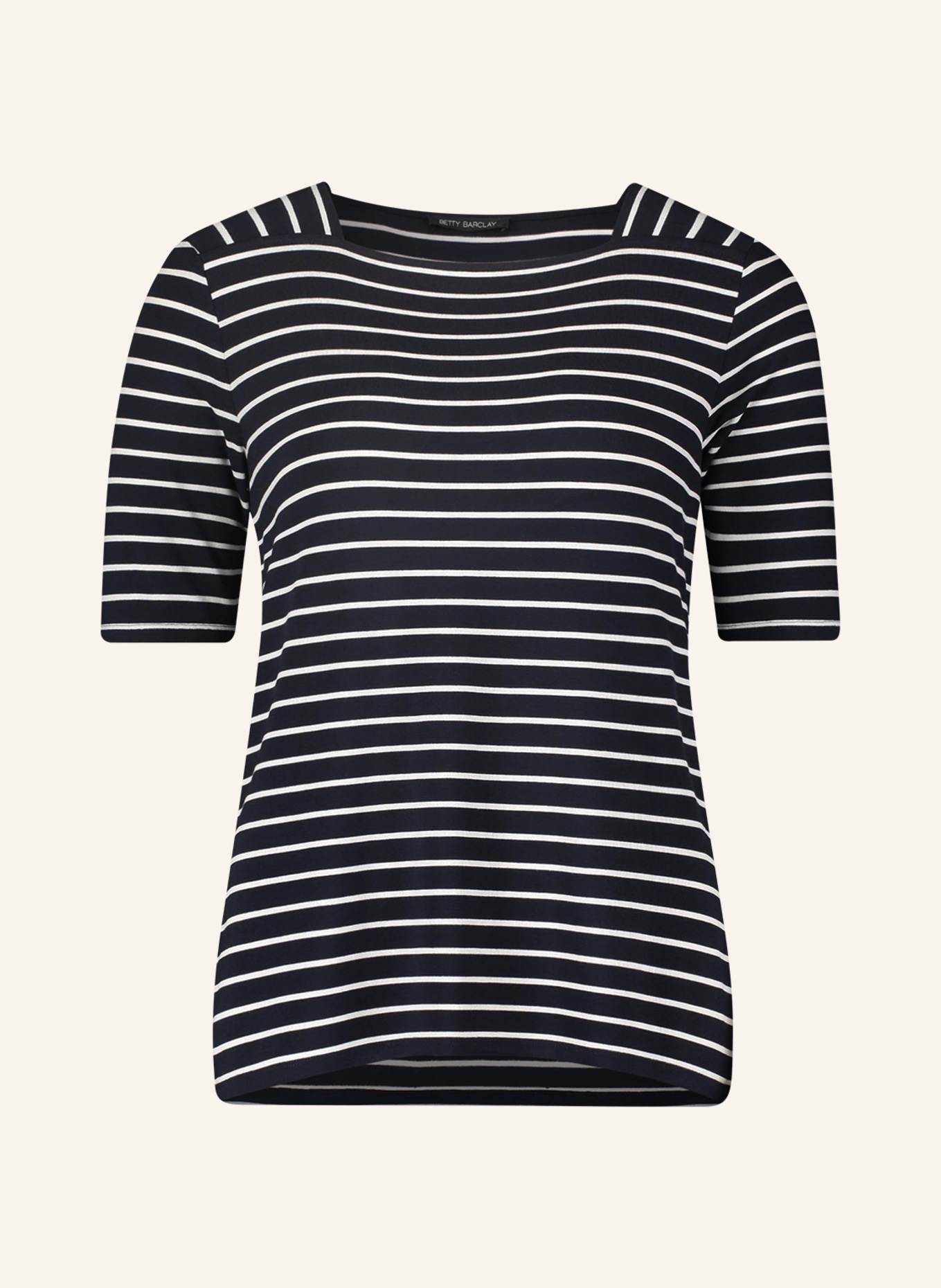 Betty Barclay T-shirt, Color: DARK BLUE/ WHITE (Image 1)