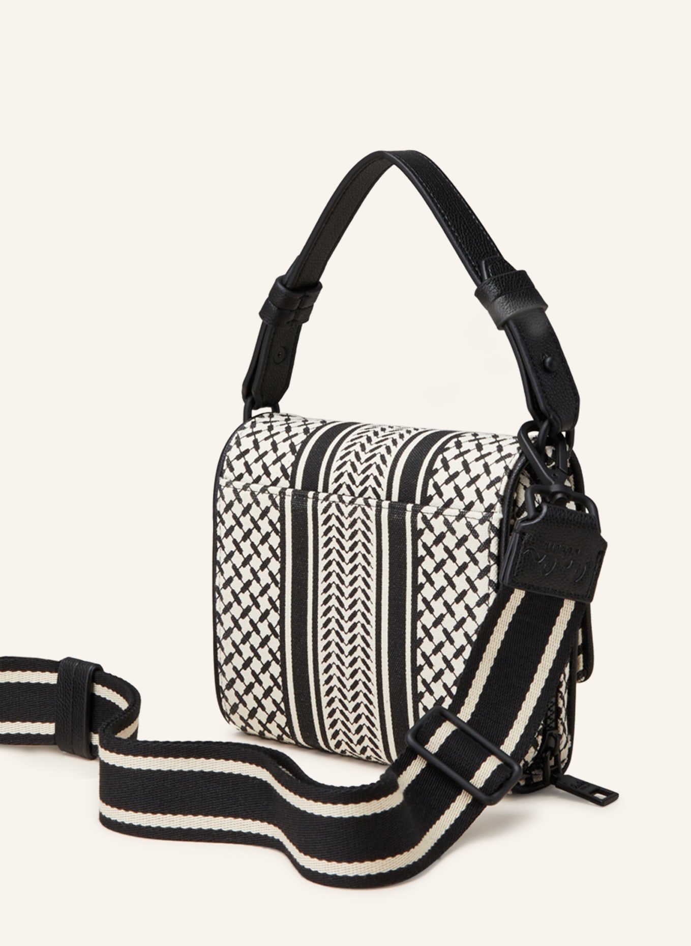Lala Berlin Crossbody bag MIGRID, Color: BLACK/ WHITE (Image 2)