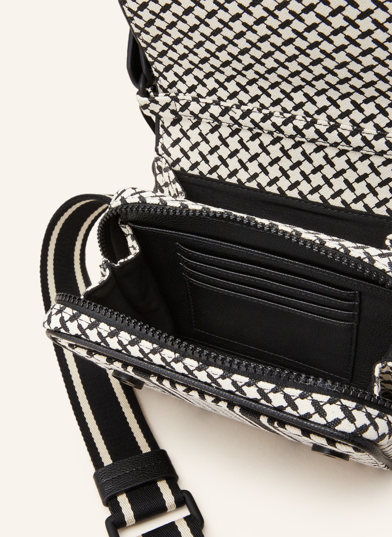 Lala Berlin Crossbody bag MIGRID, Color: BLACK/ WHITE (Image 3)