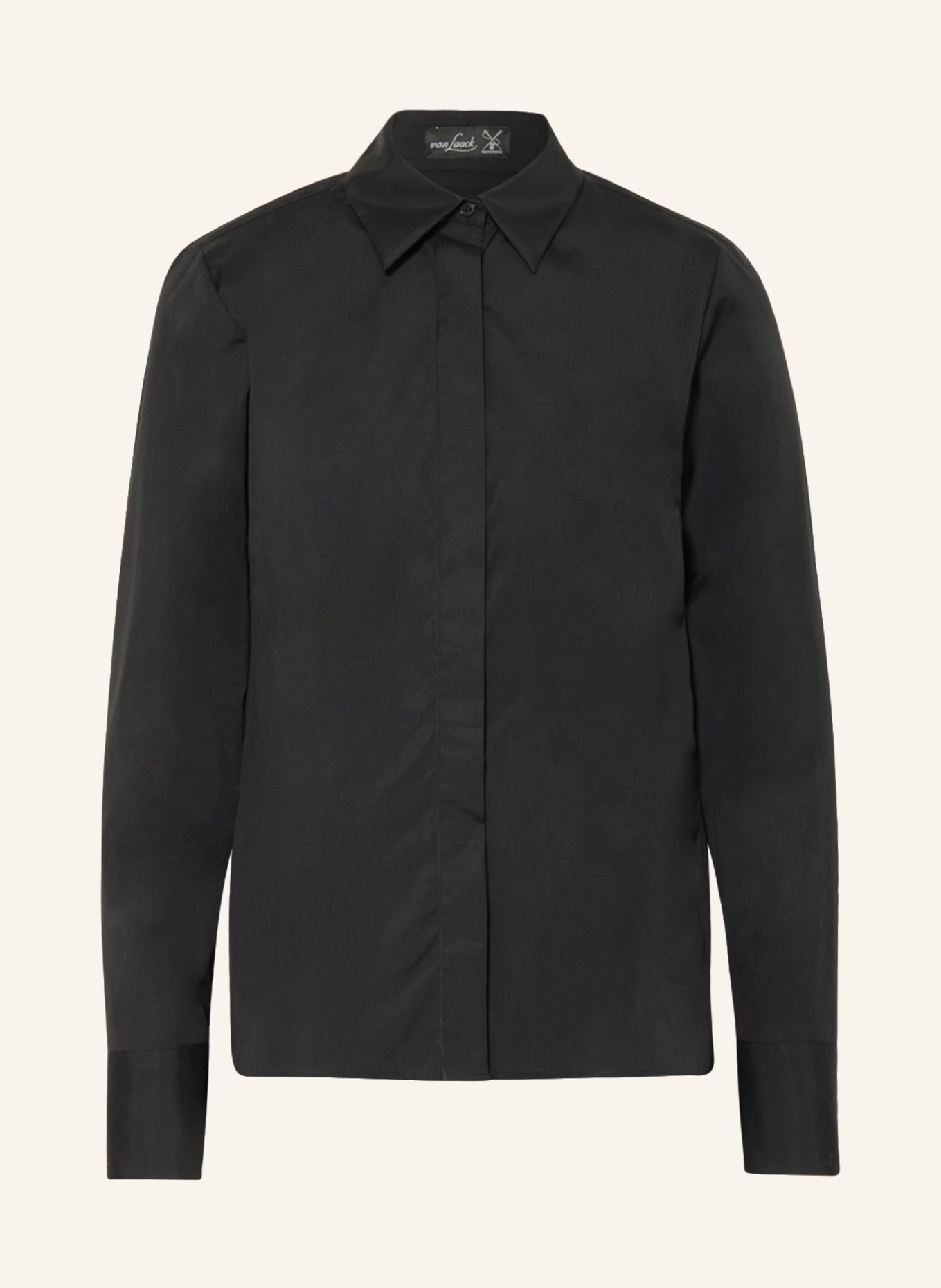 van Laack Shirt blouse TATI, Color: BLACK (Image 1)