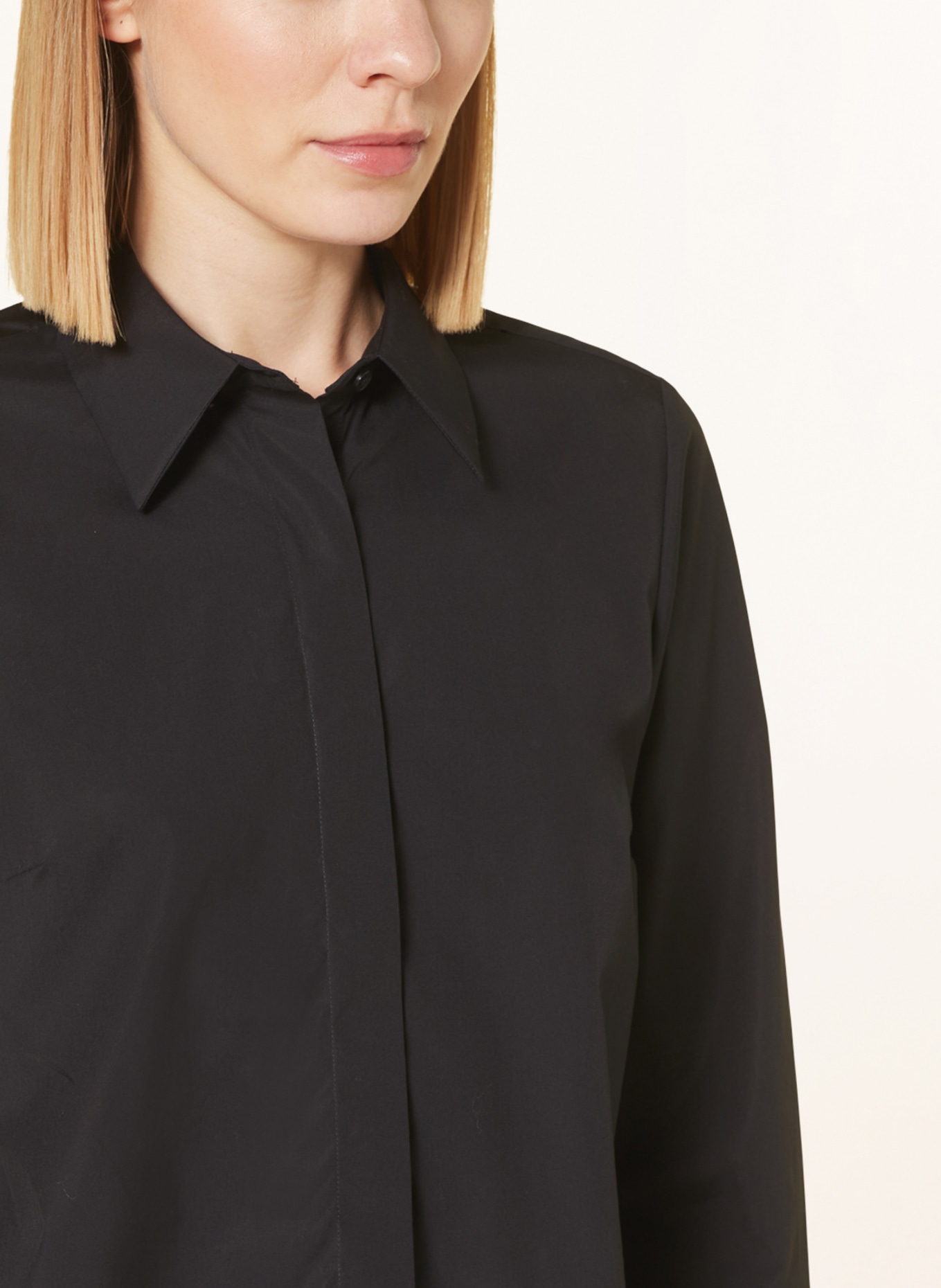 van Laack Shirt blouse TATI, Color: BLACK (Image 4)
