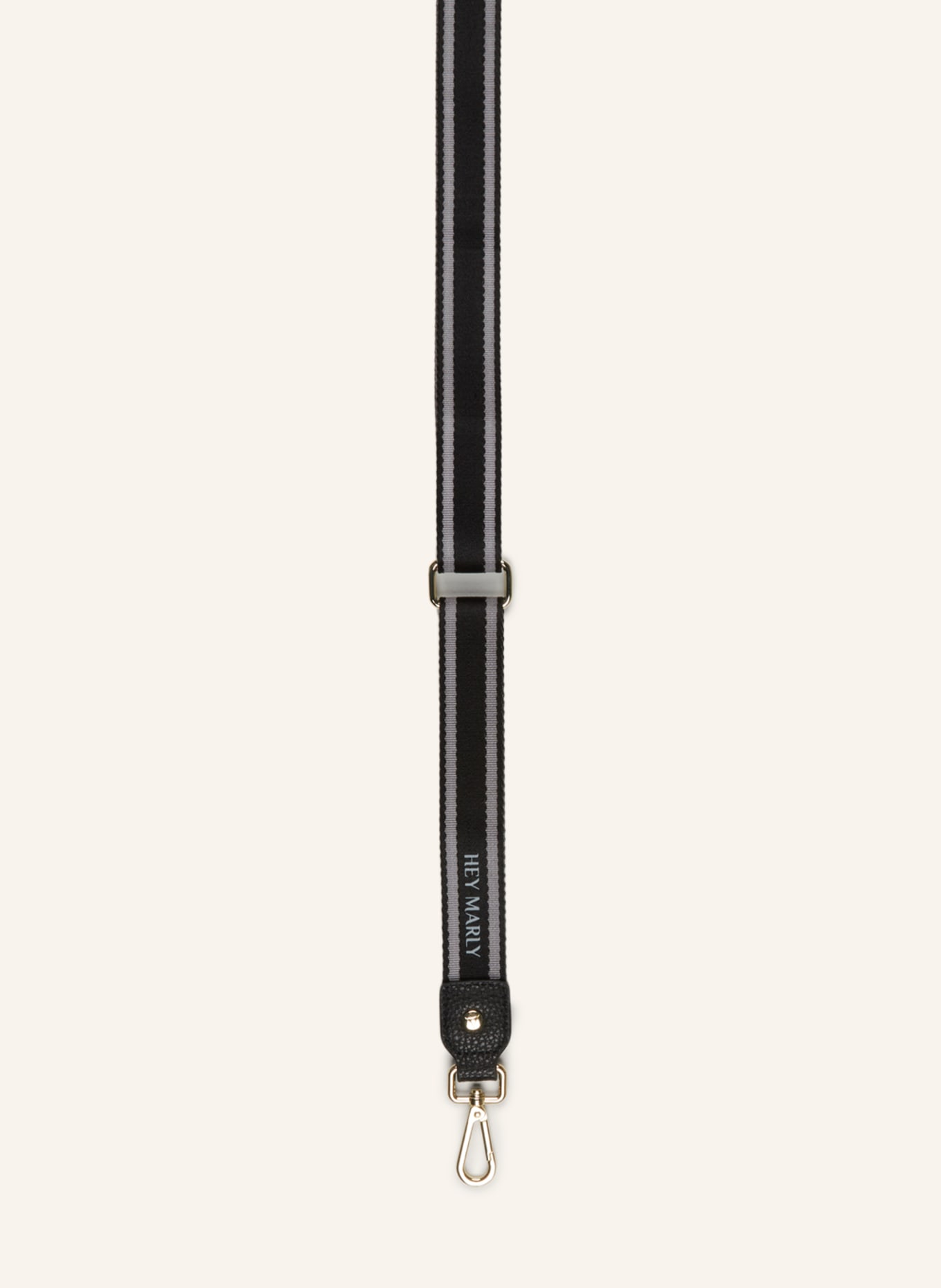 HEY MARLY Shoulder straps, Color: BLACK/ GRAY (Image 1)