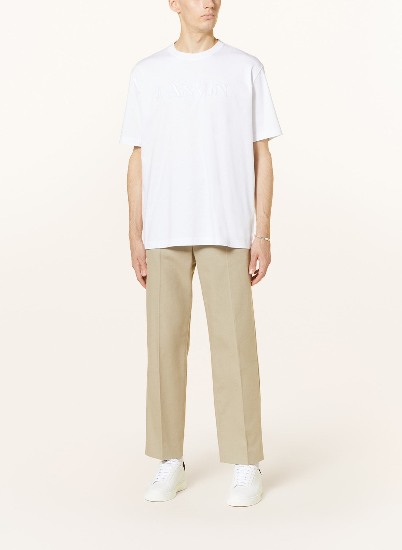 LANVIN Oversized shirt, Color: WHITE (Image 2)