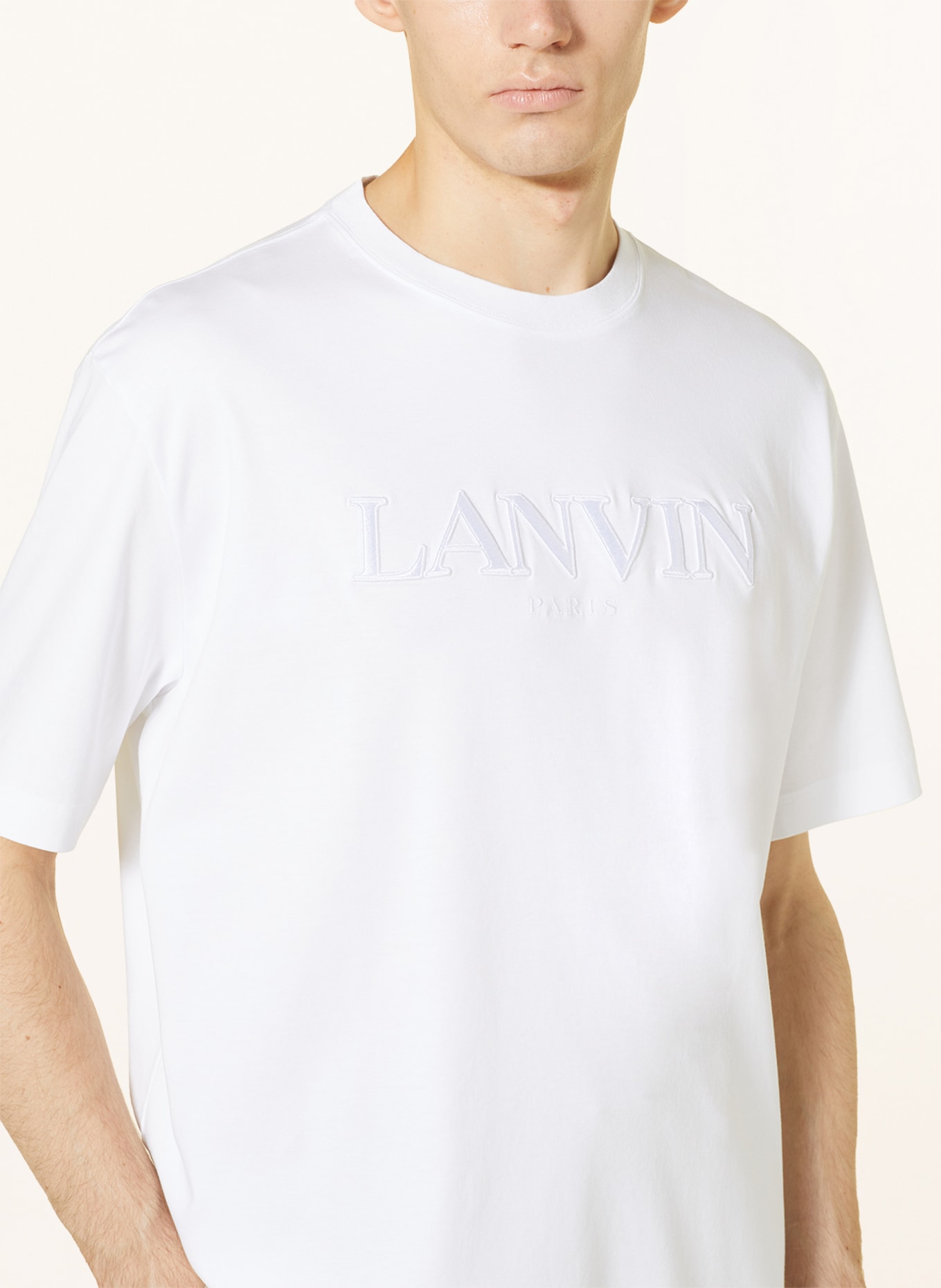 LANVIN Oversized shirt, Color: WHITE (Image 4)