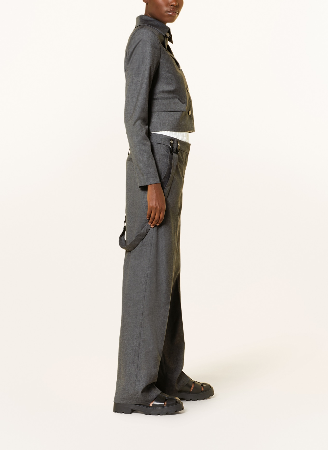 REMAIN Trousers, Color: GRAY (Image 4)