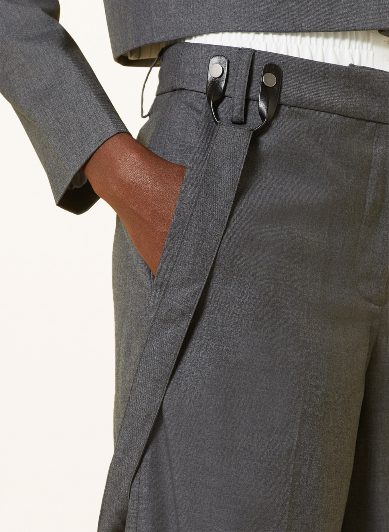 REMAIN Spodnie, Kolor: SZARY (Obrazek 5)