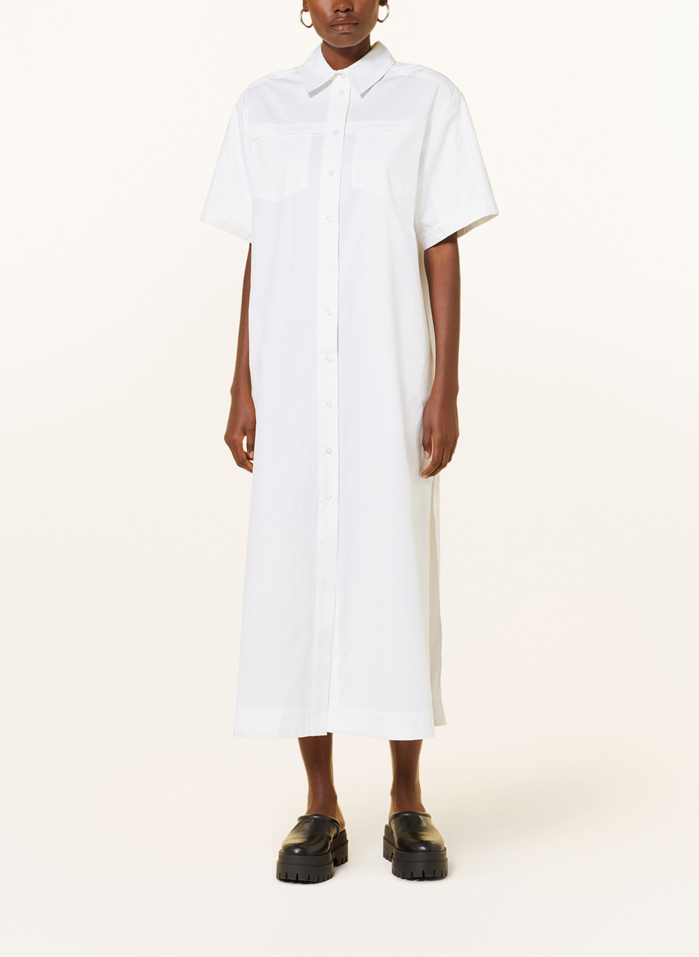 REMAIN Shirt dress, Color: WHITE (Image 2)