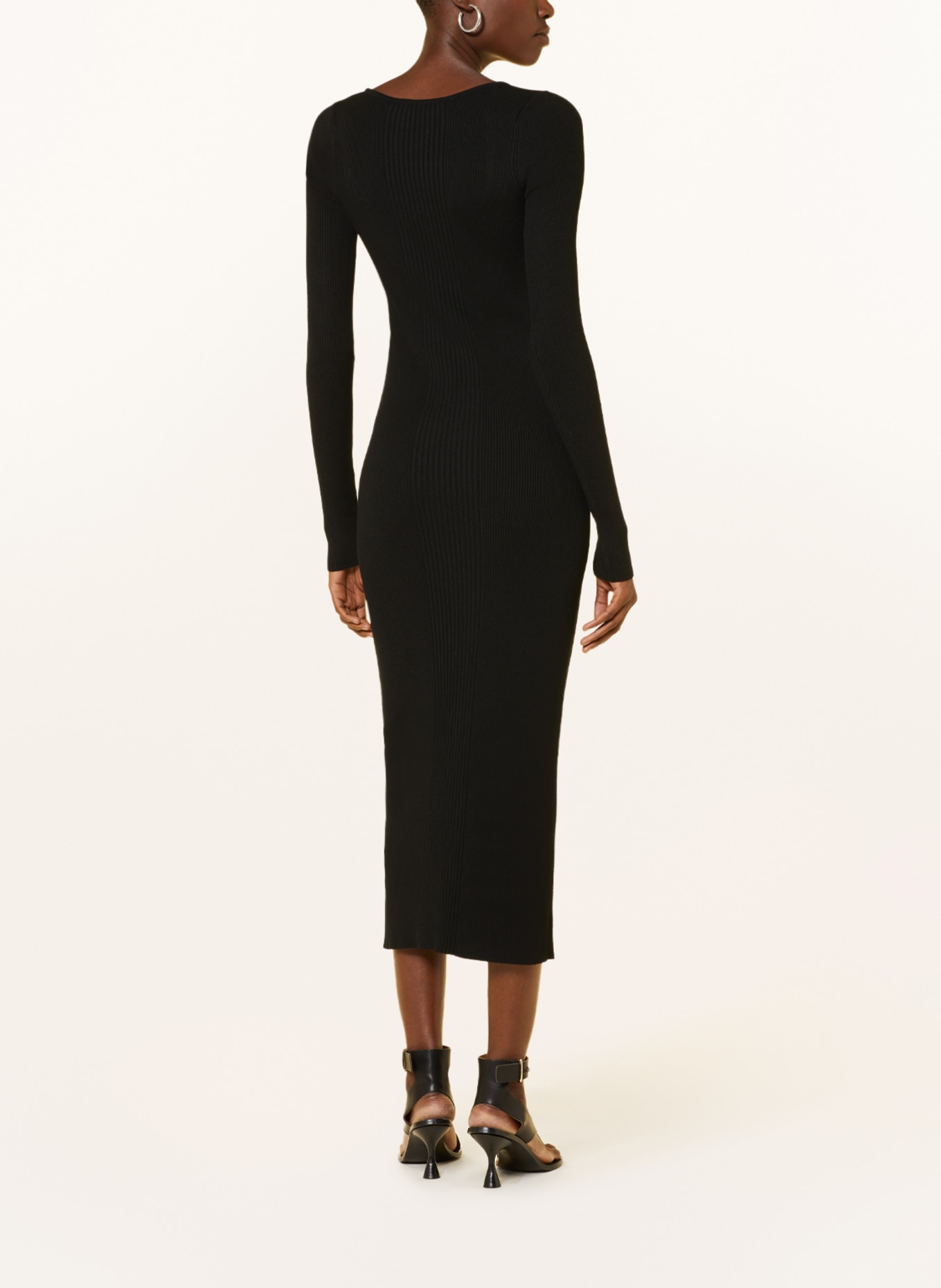 REMAIN Knit dress, Color: BLACK (Image 3)