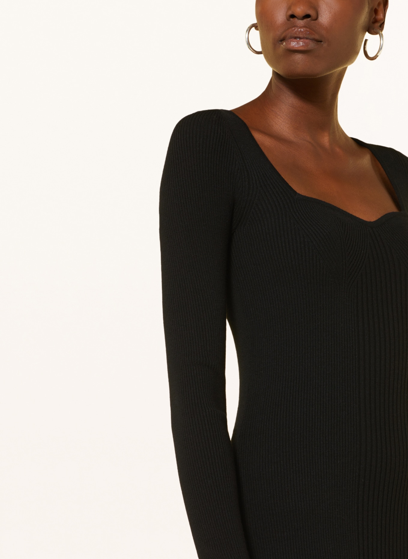 REMAIN Knit dress, Color: BLACK (Image 4)