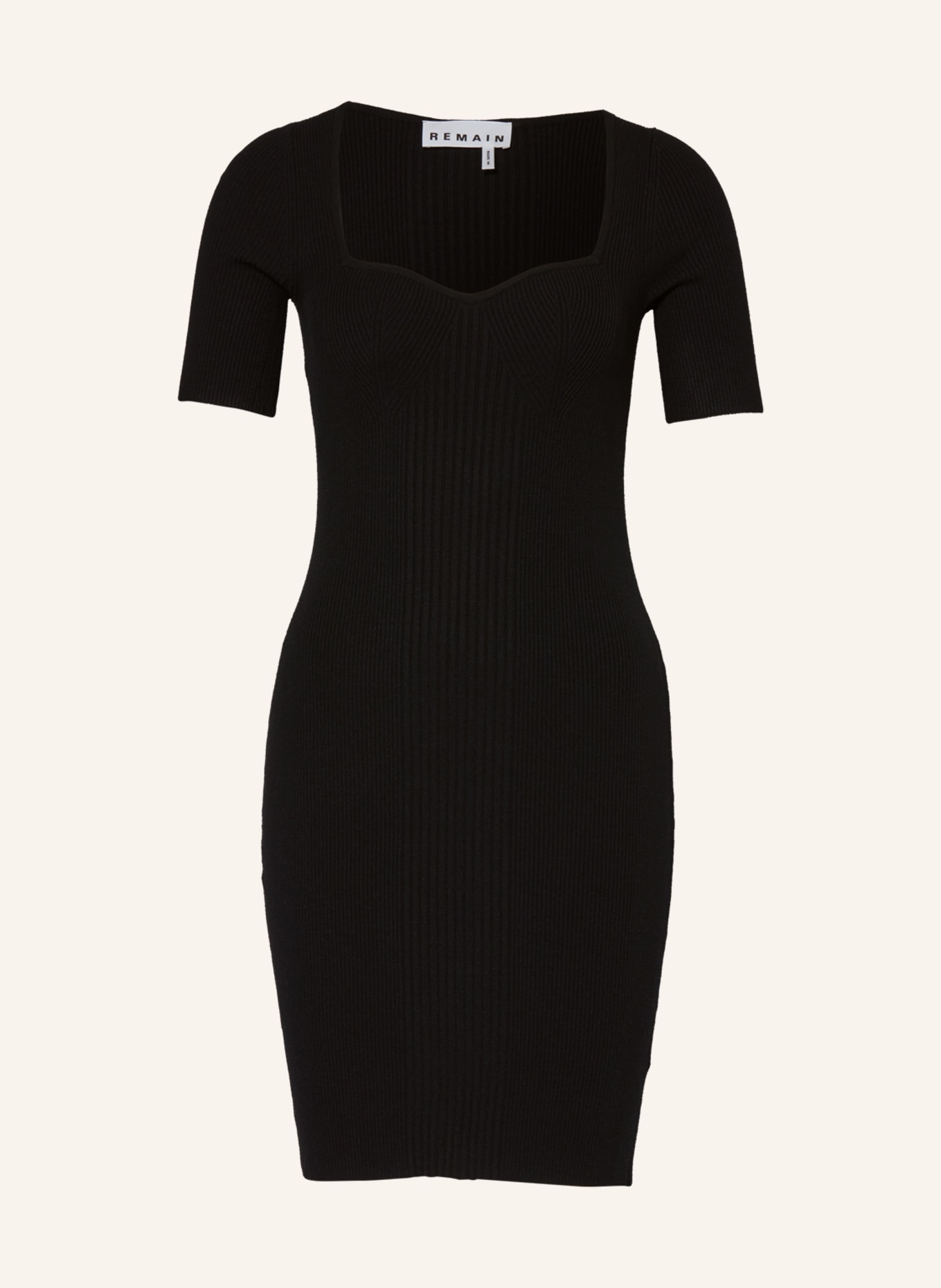 REMAIN Knit dress, Color: BLACK (Image 1)