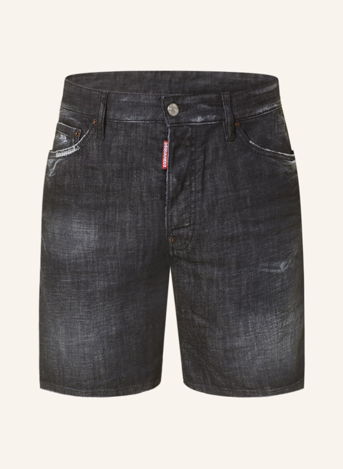 DSQUARED2 Szorty jeansowe MARINE, Kolor: 900 BLACK (Obrazek 1)