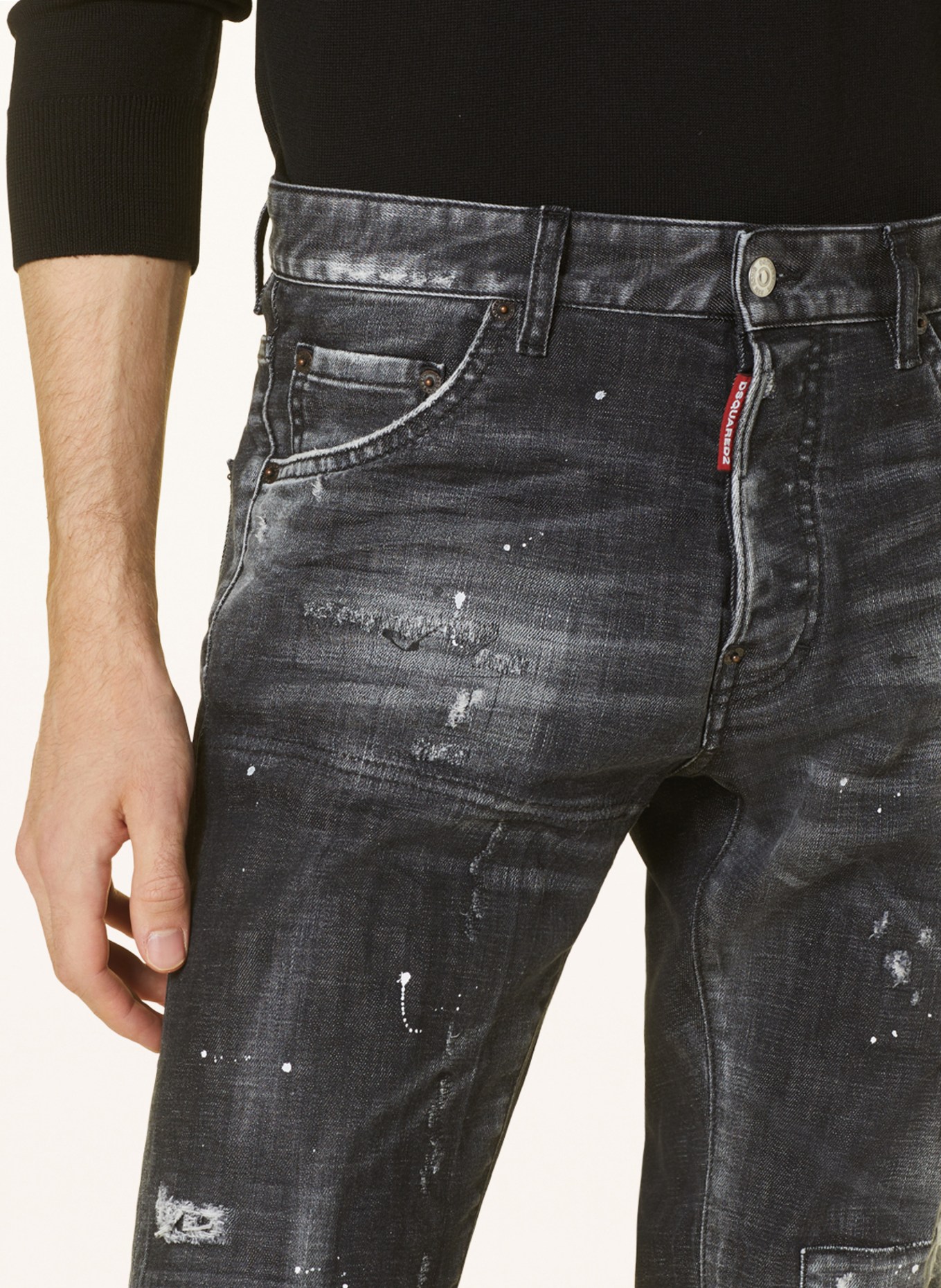 DSQUARED2 Jeans COOL GUY Extra Slim Fit, Farbe: 900 BLACK (Bild 5)