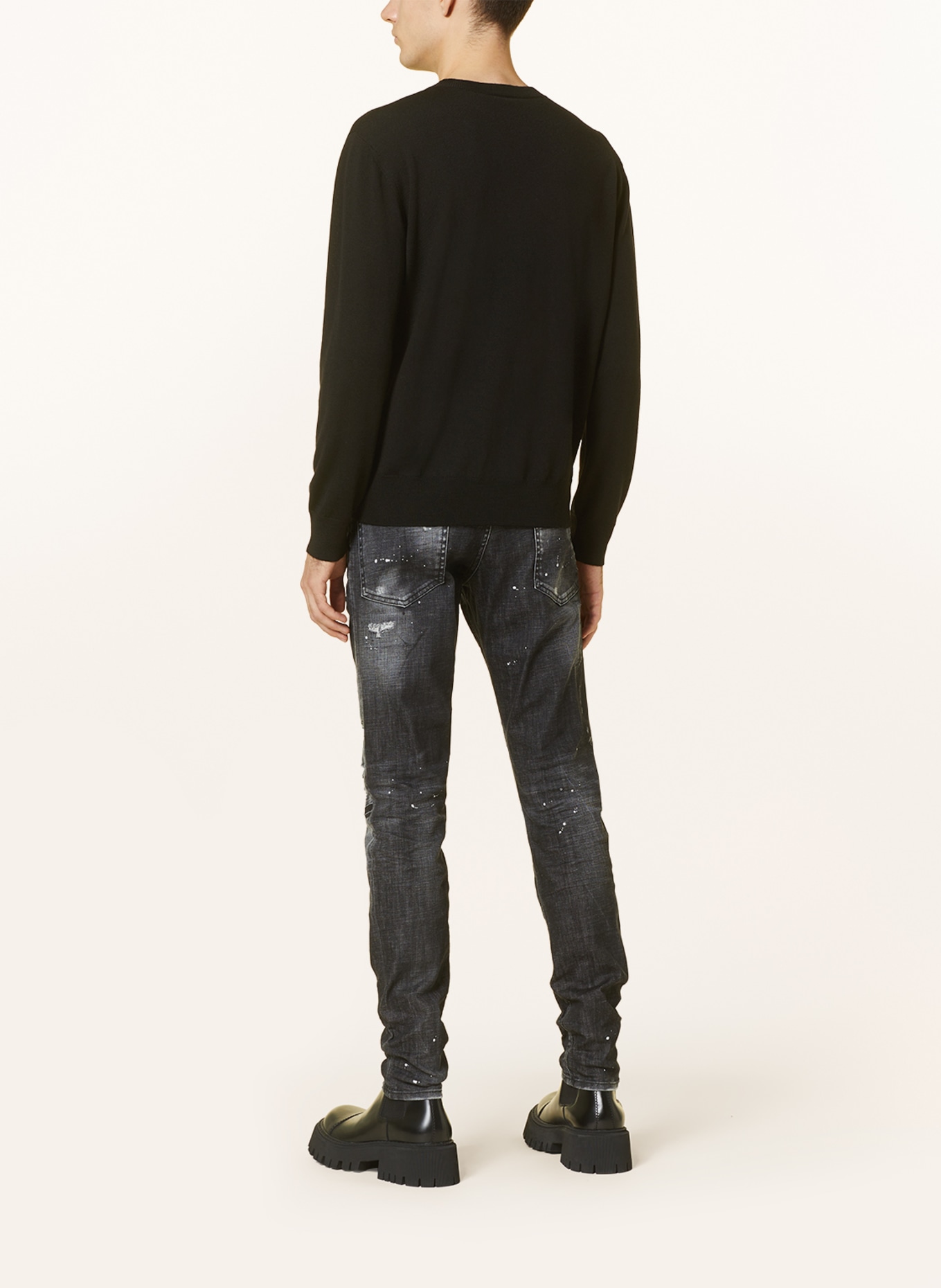 DSQUARED2 Sweater, Color: BLACK (Image 3)