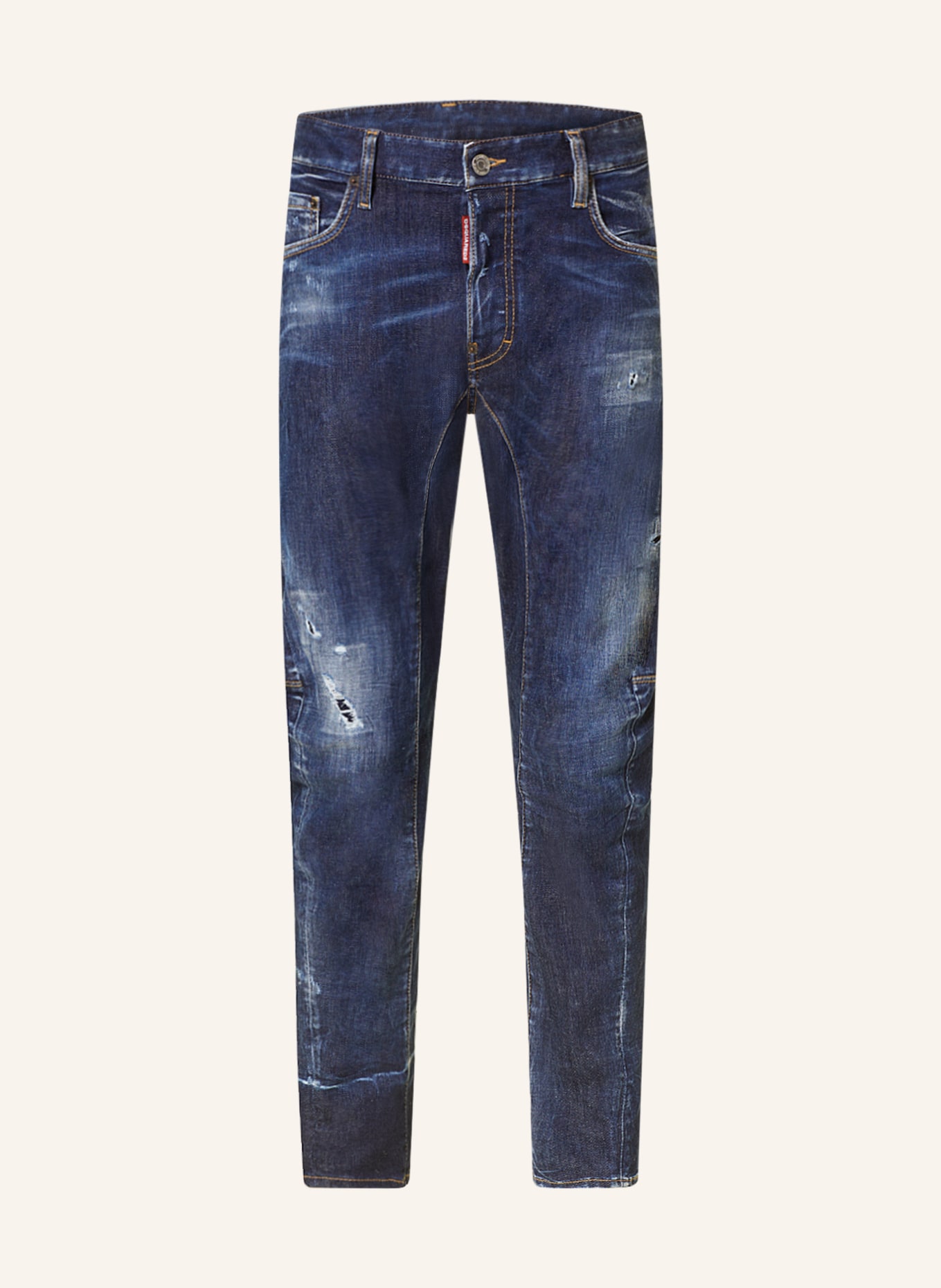 DSQUARED2 Jeans TIDY BIKER Extra Slim Fit, Farbe: 470 NAVY BLUE (Bild 1)