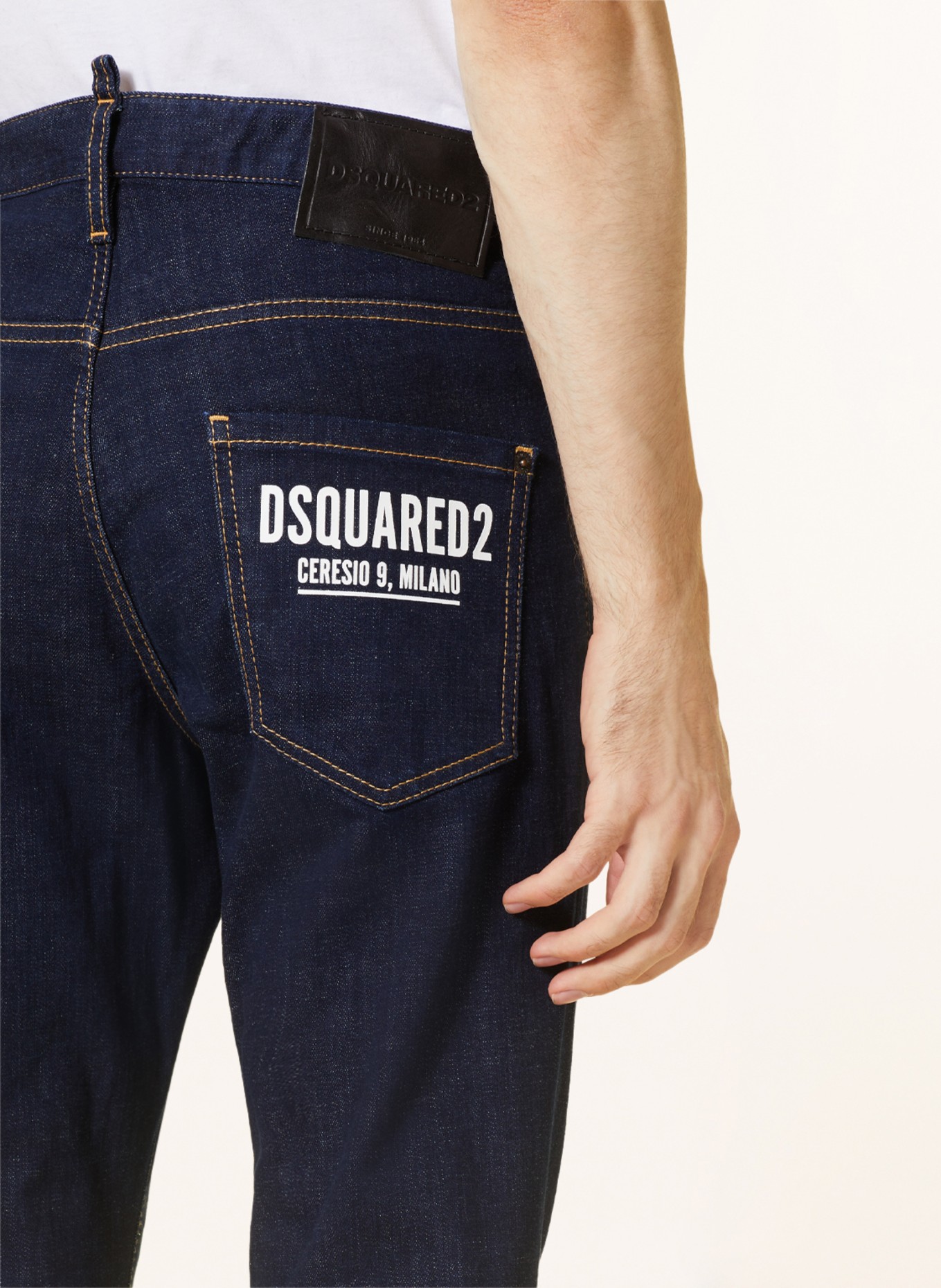 DSQUARED2 Jeans COOL GUY extra slim fit, Color: 470 NAVY BLUE (Image 6)