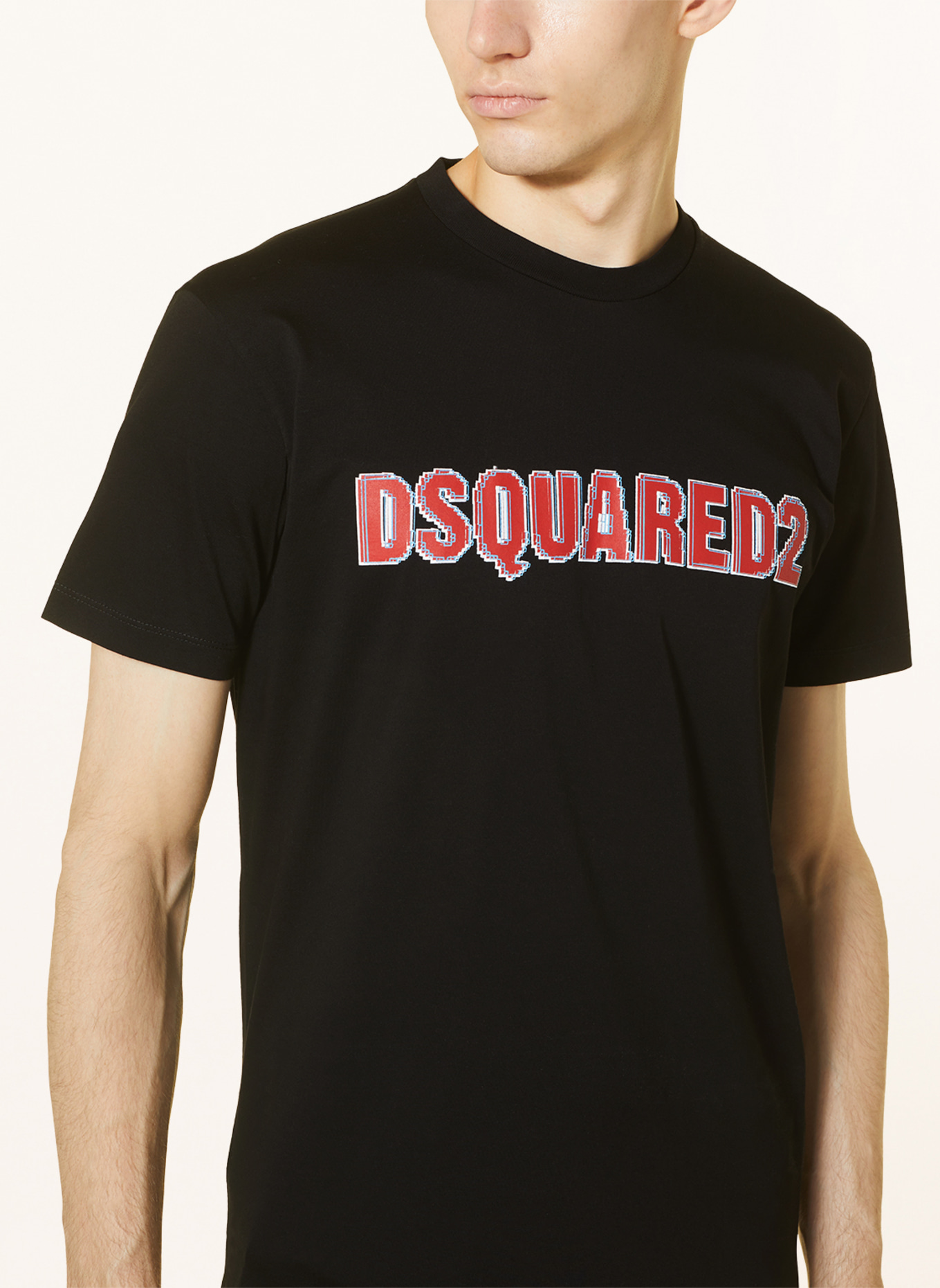 DSQUARED2 T-shirt, Kolor: CZARNY (Obrazek 4)