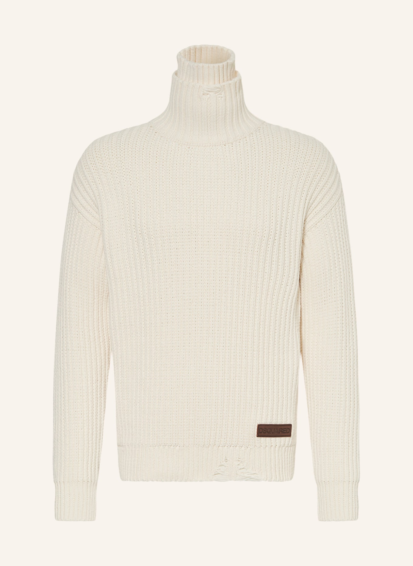 DSQUARED2 Turtleneck sweater, Color: ECRU (Image 1)