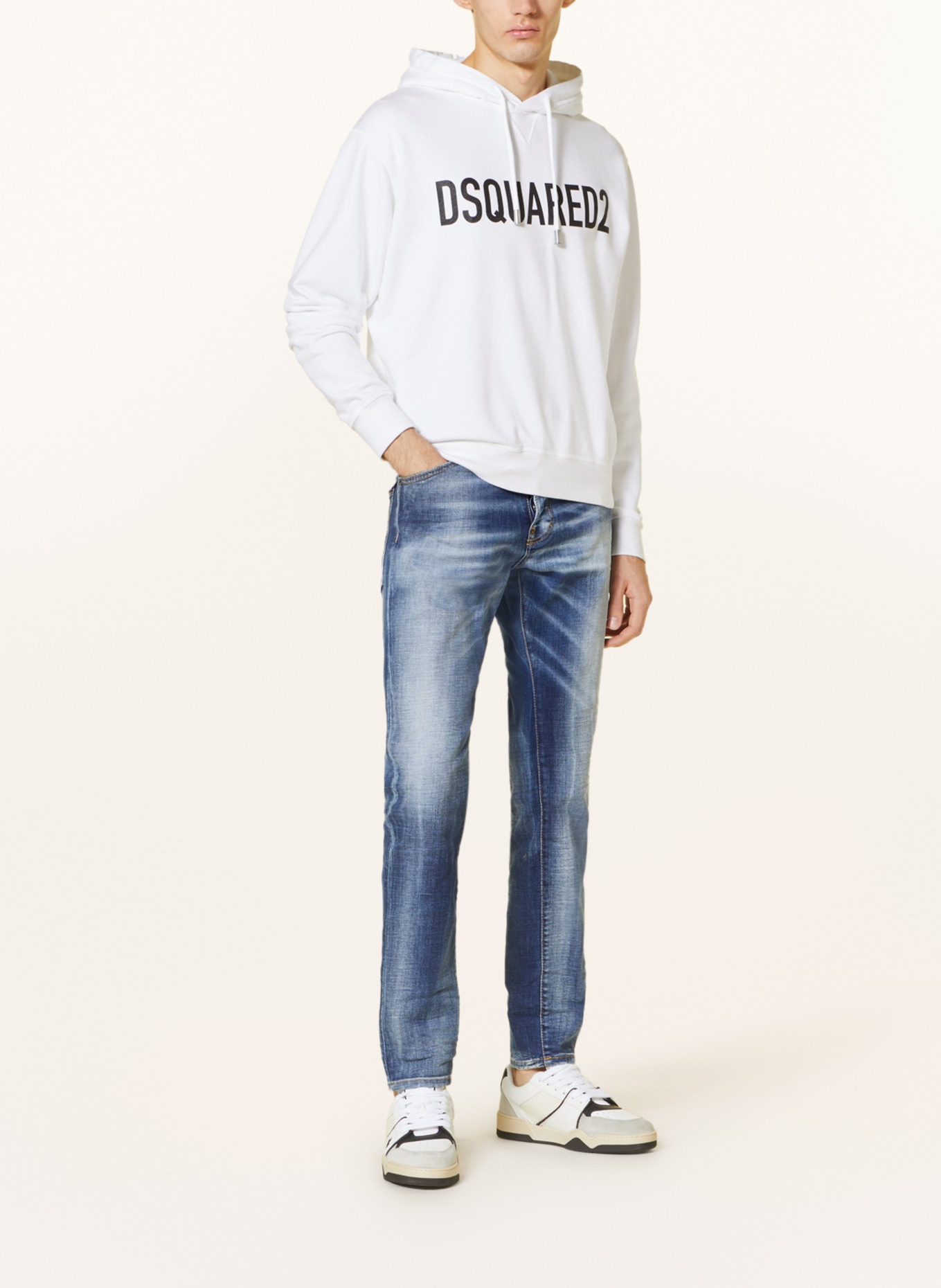 DSQUARED2 Jeans COOL GUY Extra Slim Fit, Farbe: 470 NAVY BLUE (Bild 2)